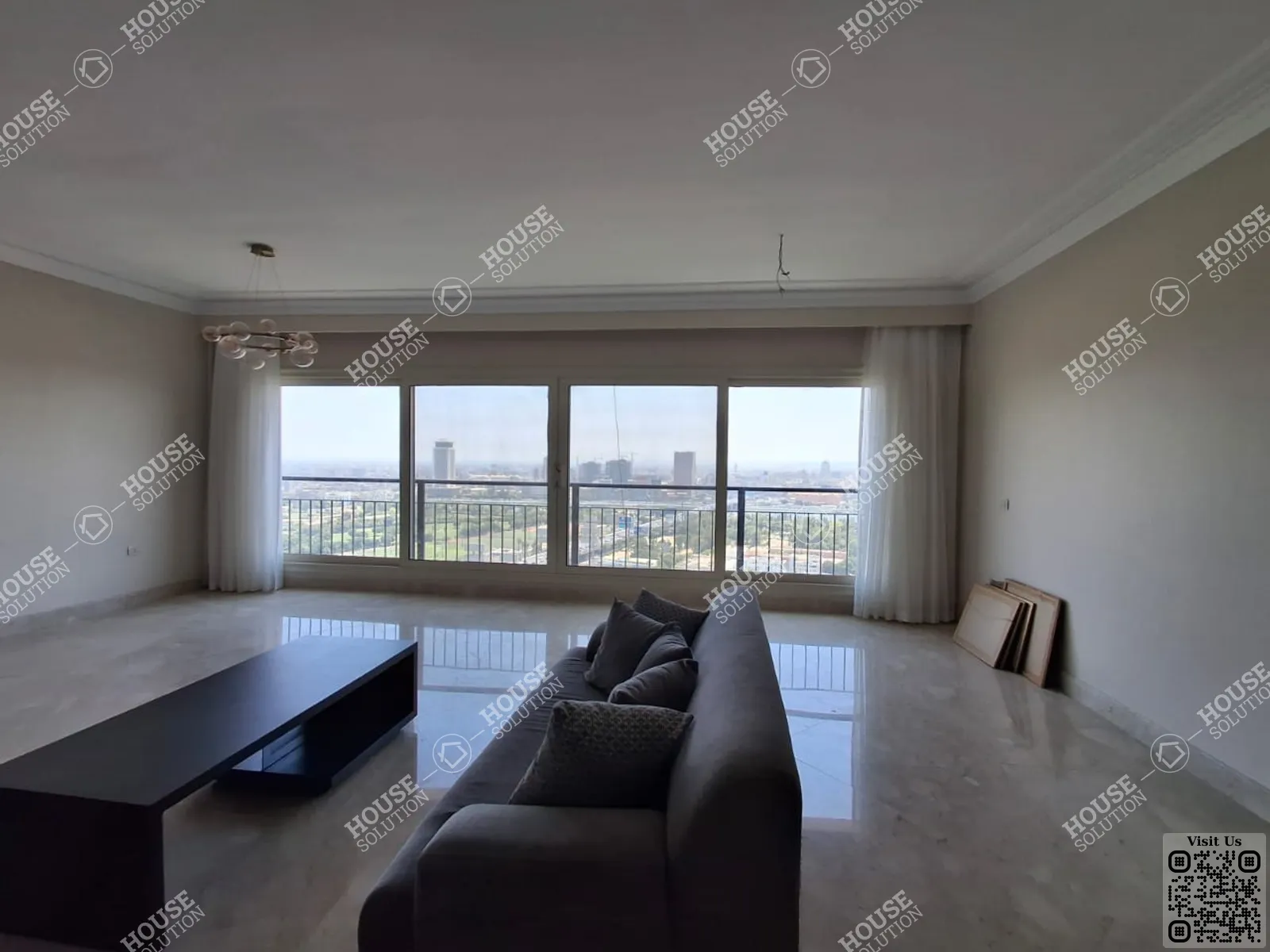 RECEPTION  @ Apartments For Rent In Agouza Agouza Cornishe Area: 300 m² consists of 3 Bedrooms 3 Bathrooms Modern furnished 5 stars #6186-0