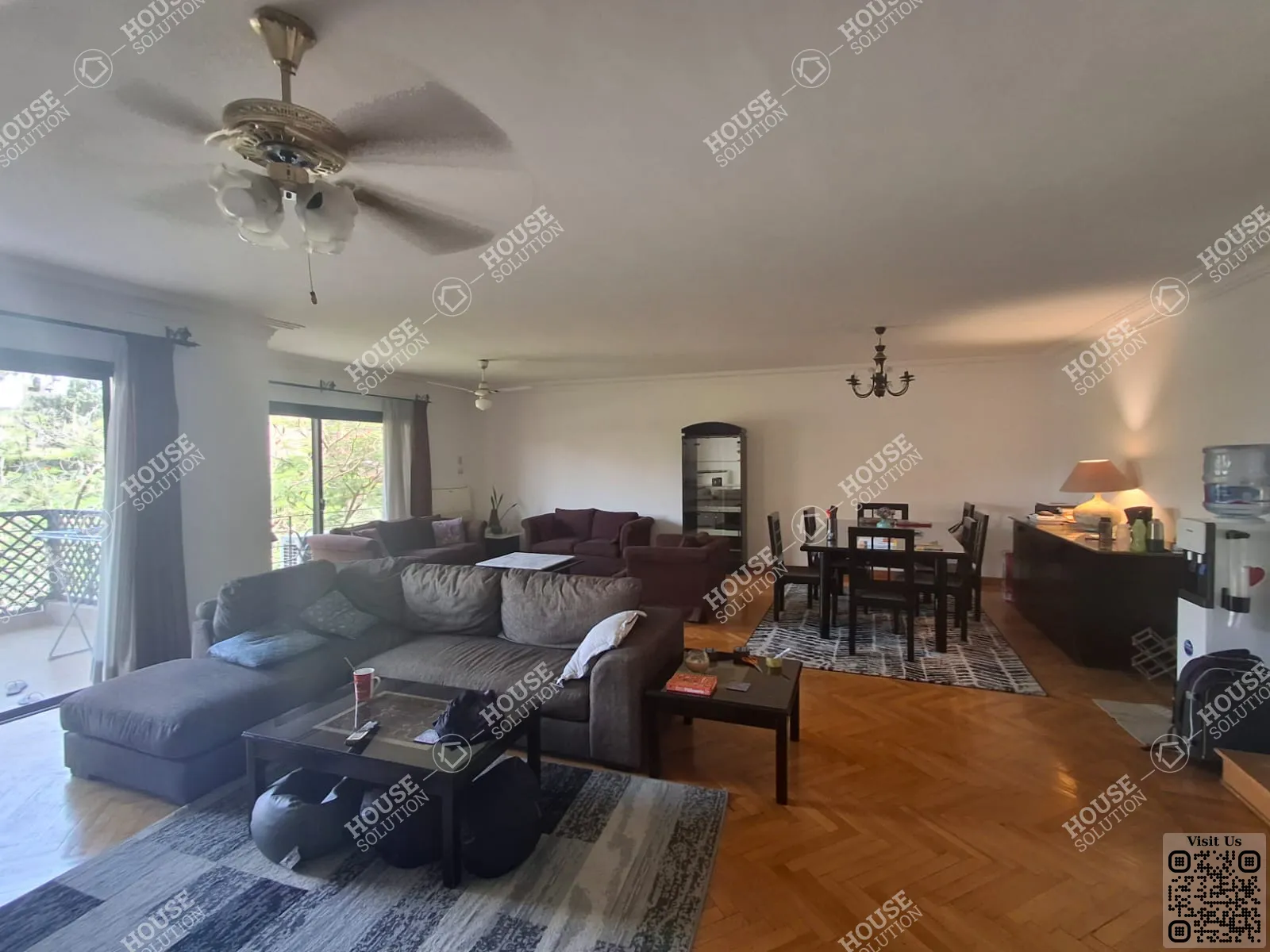 RECEPTION  @ Apartments For Rent In Maadi Maadi Sarayat Area: 170 m² consists of 3 Bedrooms 3 Bathrooms Furnished 5 stars #6190-2