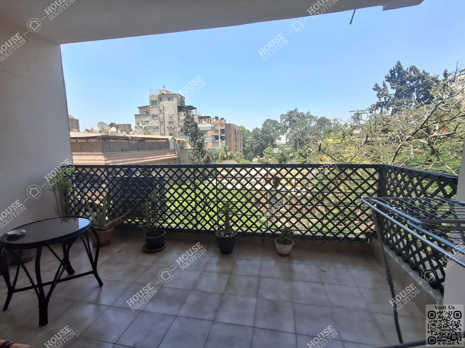 BALCONY  @ Apartments For Rent In Maadi Maadi Sarayat Area: 170 m² consists of 3 Bedrooms 3 Bathrooms Furnished 5 stars #6190-0