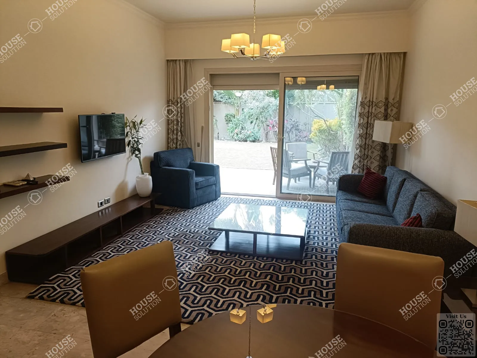 RECEPTION  @ Ground Floors For Rent In Katameya katameya Heights Area: 170 m² consists of 3 Bedrooms 3 Bathrooms Furnished 5 stars #6193-0