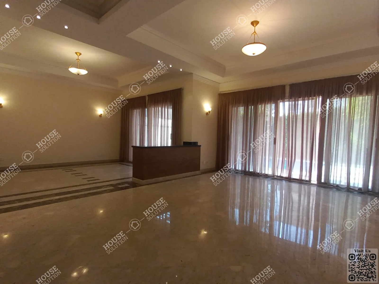 RECEPTION  @ Villas For Rent In New Cairo Katameya Dunes Area: 300 m² consists of 4 Bedrooms 4 Bathrooms Semi furnished 5 stars #6200-2
