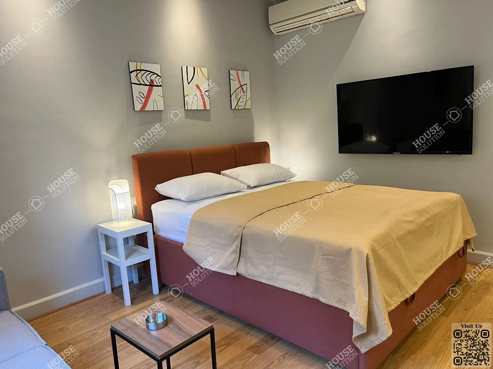 BEDROOM  @ Apartments For Rent In Maadi Maadi Sarayat Area: 29 m² consists of 1 Bedrooms 1 Bathrooms Modern furnished 5 stars #6207-2