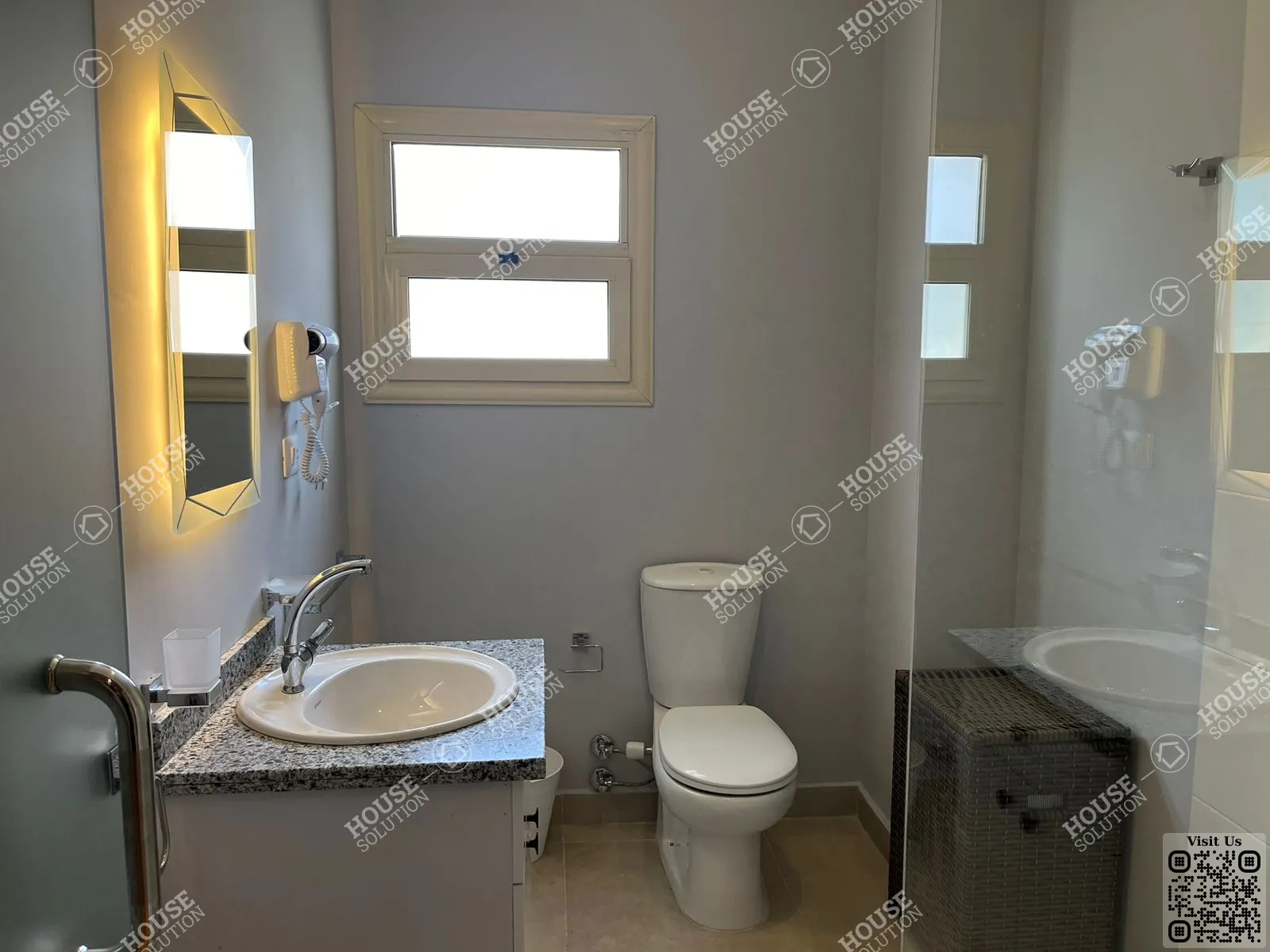 BATHROOM  @ Apartments For Rent In Maadi Maadi Sarayat Area: 29 m² consists of 1 Bedrooms 1 Bathrooms Modern furnished 5 stars #6207-1