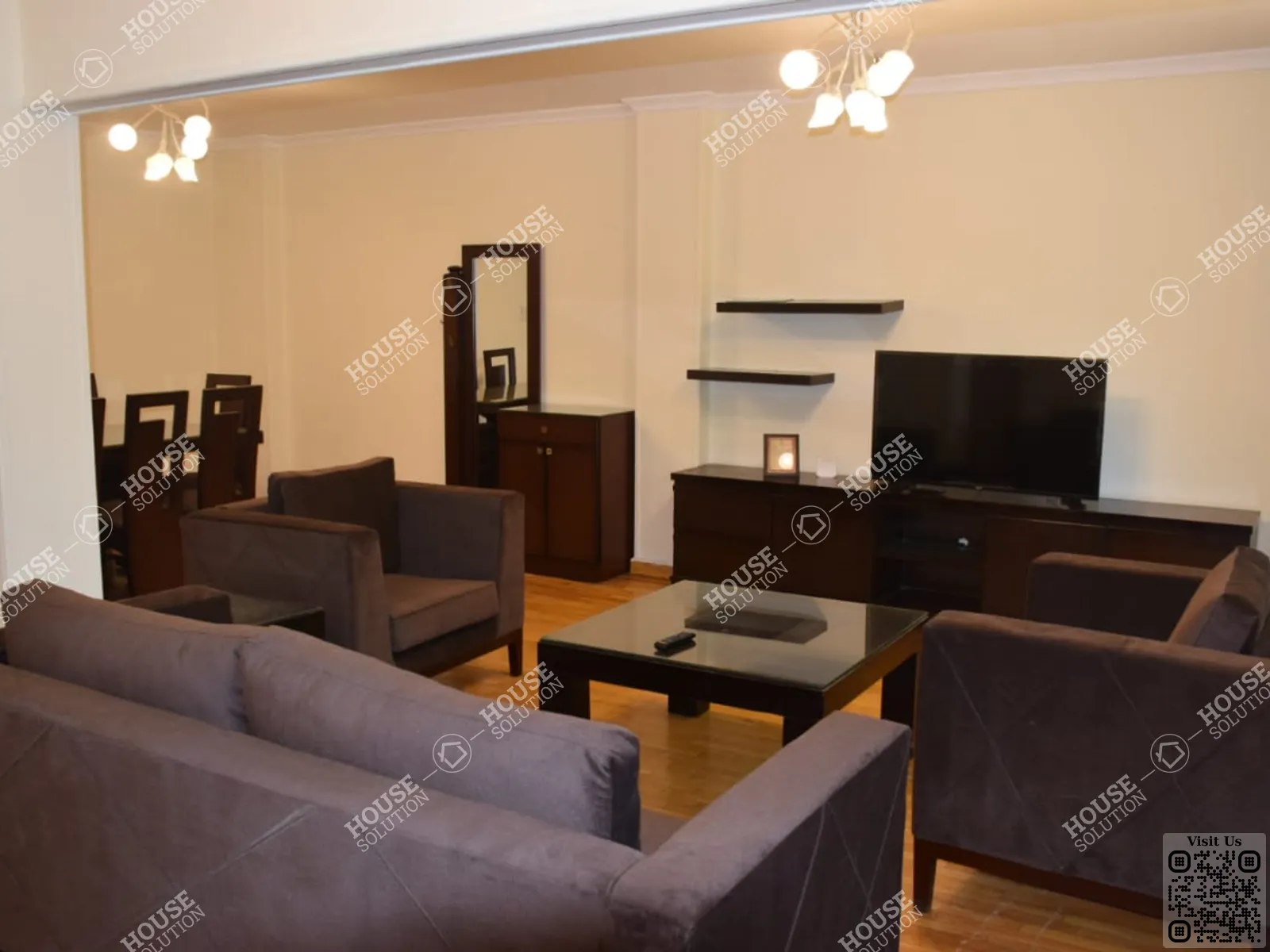 RECEPTION  @ Apartments For Rent In Maadi Maadi Degla Area: 160 m² consists of 2 Bedrooms 2 Bathrooms Furnished 5 stars #6215-1