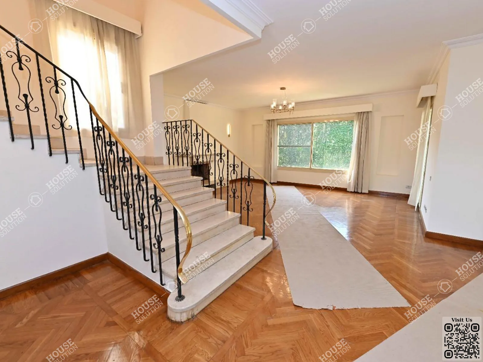 RECEPTION  @ Villas For Rent In Katameya katameya Heights Area: 450 m² consists of 3 Bedrooms 3 Bathrooms Semi furnished 5 stars #6218-2