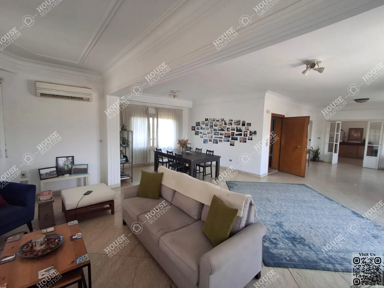 RECEPTION  @ Penthouses For Rent In Maadi Maadi Sarayat Area: 200 m² consists of 3 Bedrooms 3 Bathrooms Furnished 1 stars #6219-1