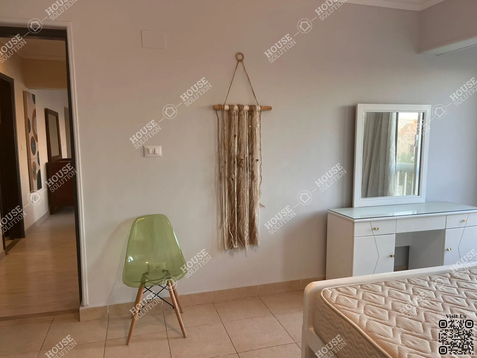 BEDROOM  @ Apartments For Rent In Maadi Maadi Degla Area: 130 m² consists of 2 Bedrooms 1 Bathrooms Modern furnished 5 stars #6221-2