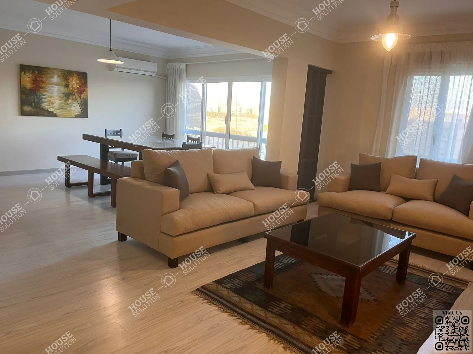 RECEPTION  @ Apartments For Rent In Maadi Maadi Degla Area: 130 m² consists of 2 Bedrooms 1 Bathrooms Modern furnished 5 stars #6221-0