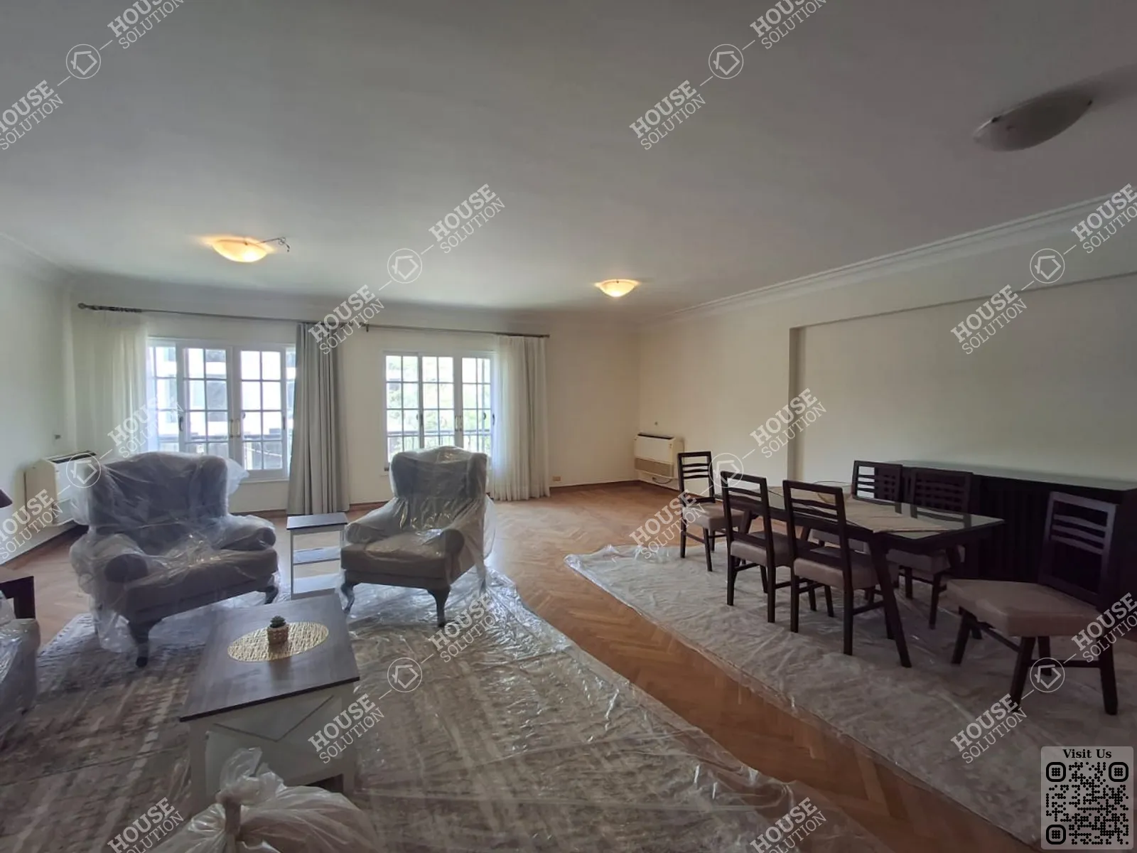 RECEPTION  @ Apartments For Rent In Maadi Maadi Sarayat Area: 180 m² consists of 3 Bedrooms 3 Bathrooms Furnished 5 stars #6223-2