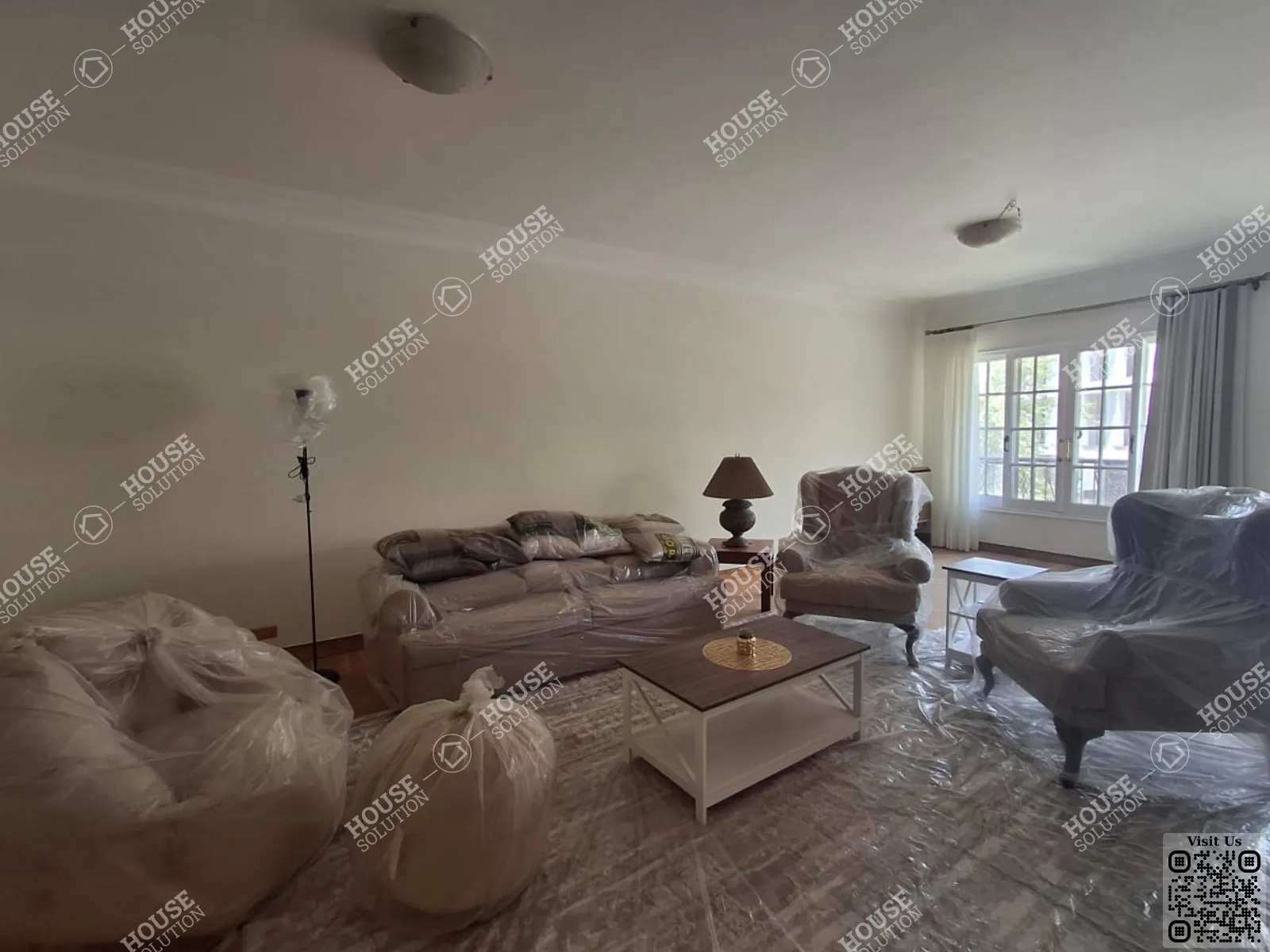 RECEPTION  @ Apartments For Rent In Maadi Maadi Sarayat Area: 180 m² consists of 3 Bedrooms 3 Bathrooms Furnished 5 stars #6223-1