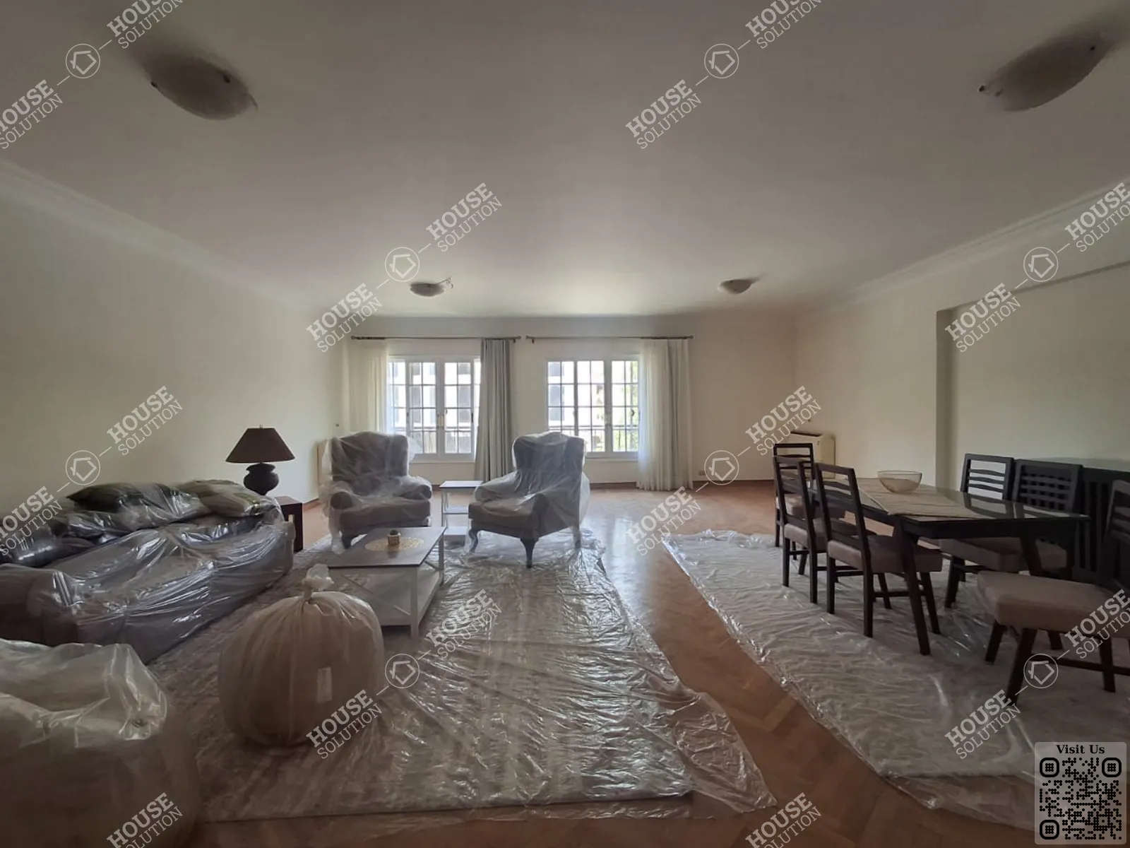 RECEPTION  @ Apartments For Rent In Maadi Maadi Sarayat Area: 180 m² consists of 3 Bedrooms 3 Bathrooms Furnished 5 stars #6223-0