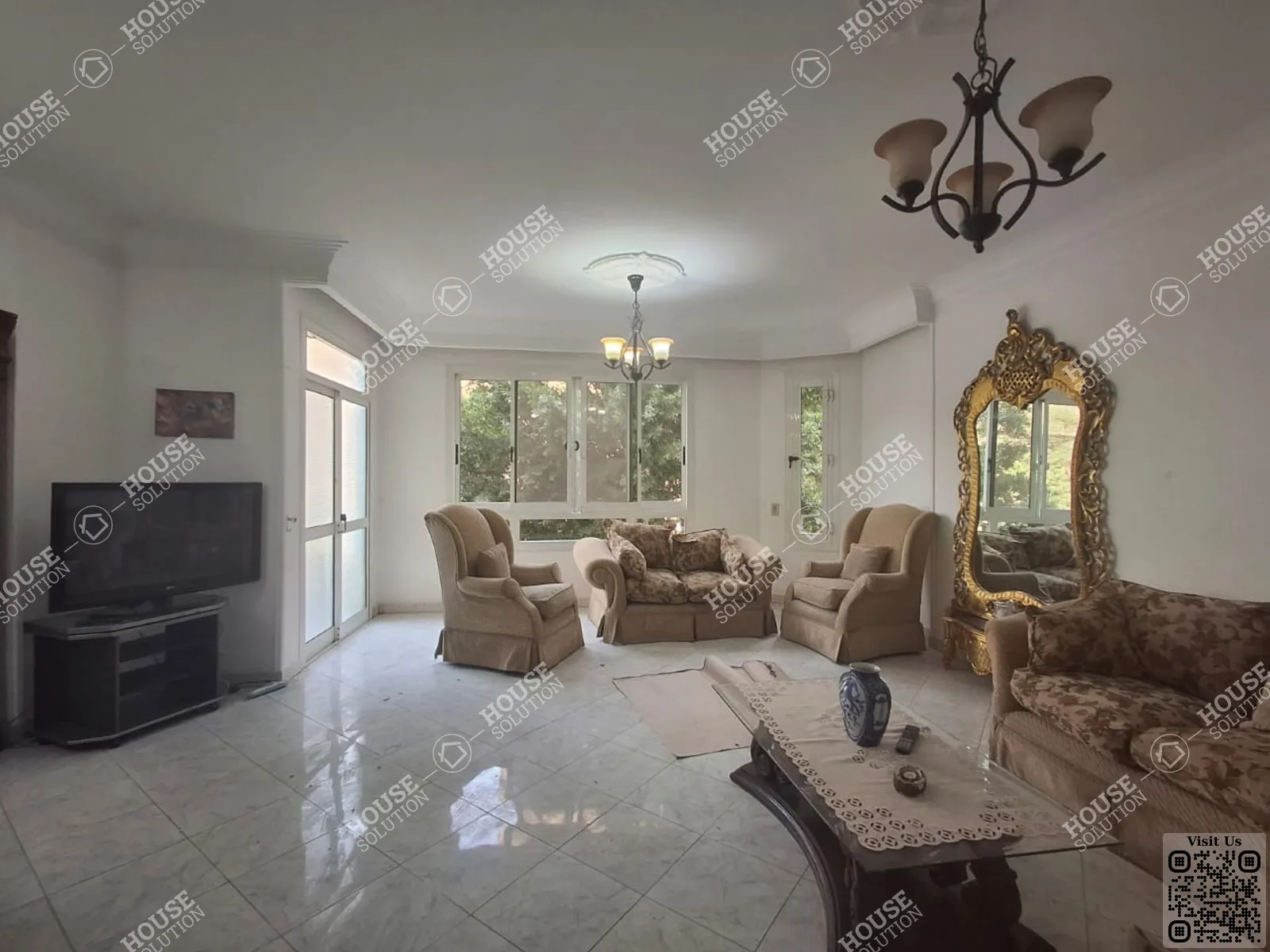 RECEPTION  @ Apartments For Rent In Maadi Maadi Degla Area: 170 m² consists of 3 Bedrooms 2 Bathrooms Furnished 5 stars #6225-2