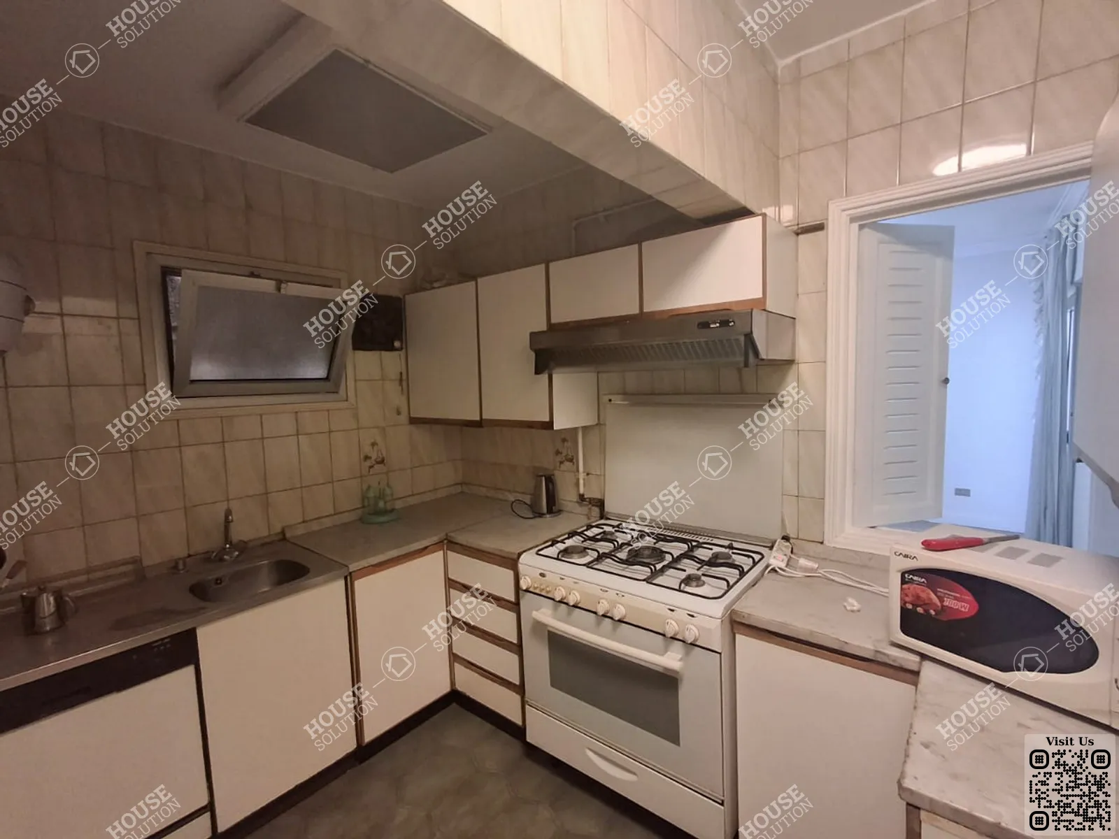 KITCHEN  @ Apartments For Rent In Maadi Maadi Degla Area: 130 m² consists of 2 Bedrooms 2 Bathrooms Furnished 3 stars #6227-2