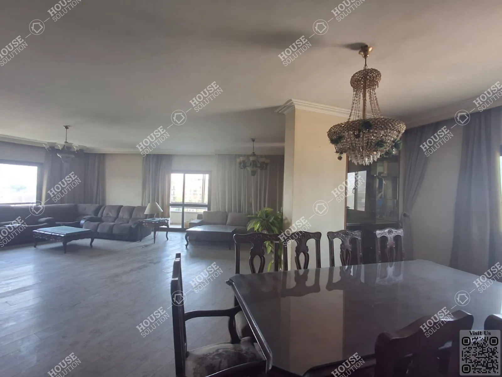 RECEPTION  @ Apartments For Sale In Maadi Maadi Degla Area: 235 m² consists of 3 Bedrooms 3 Bathrooms Furnished 5 stars #6228-2
