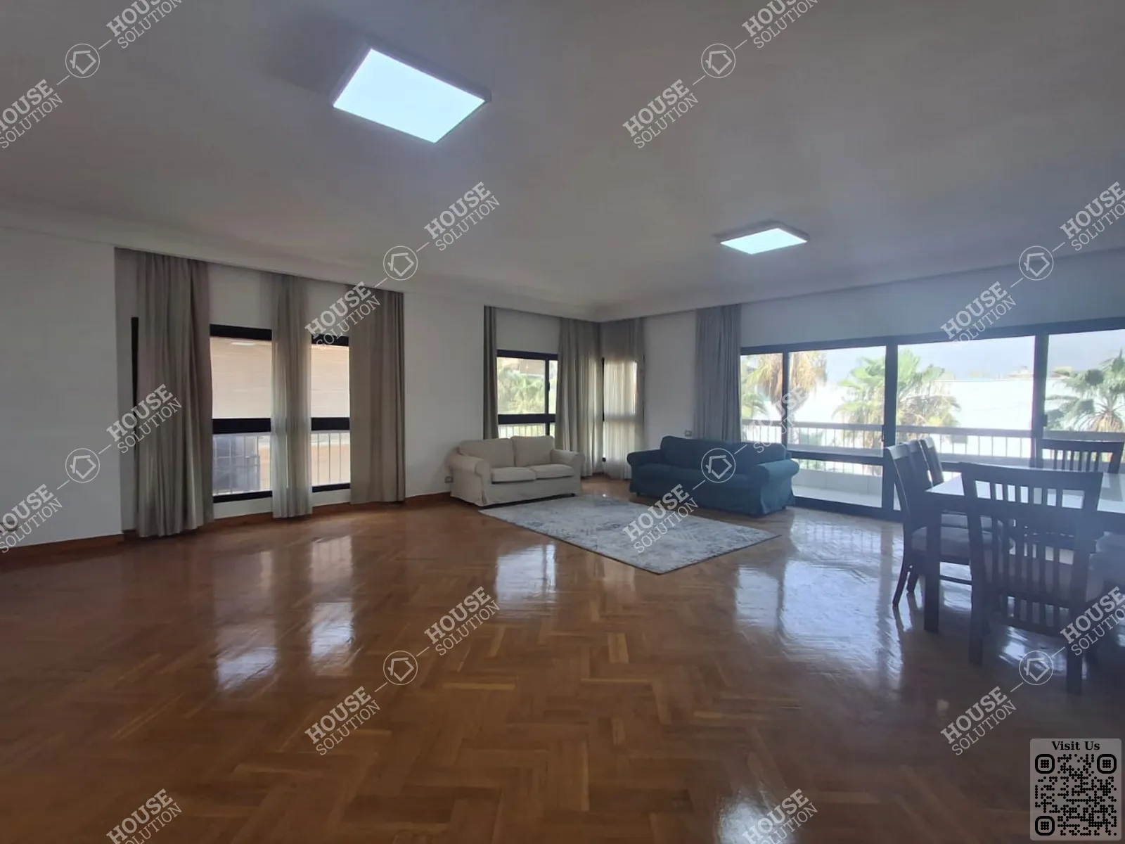 RECEPTION  @ Apartments For Rent In Maadi Maadi Degla Area: 260 m² consists of 4 Bedrooms 4 Bathrooms Modern furnished 5 stars #6229-0