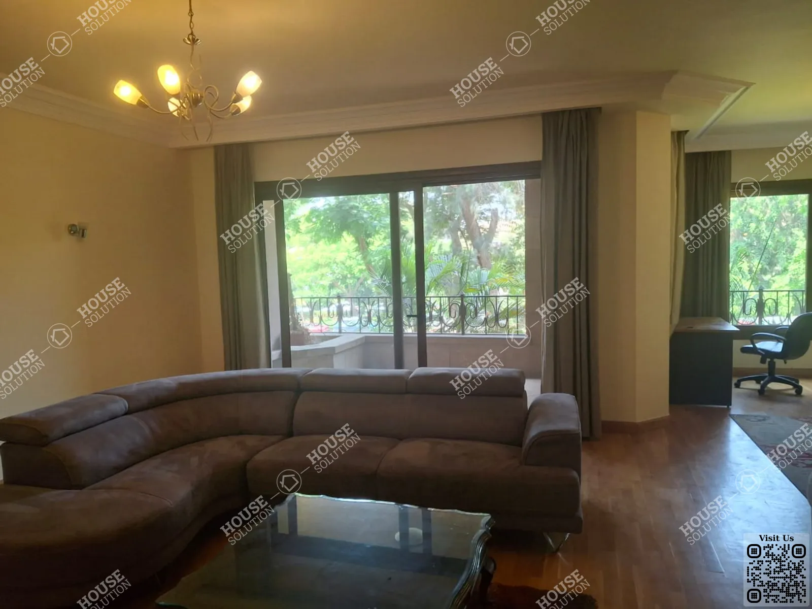 RECEPTION  @ Duplexes For Rent In Maadi Maadi Degla Area: 200 m² consists of 3 Bedrooms 4 Bathrooms Modern furnished 5 stars #6230-2