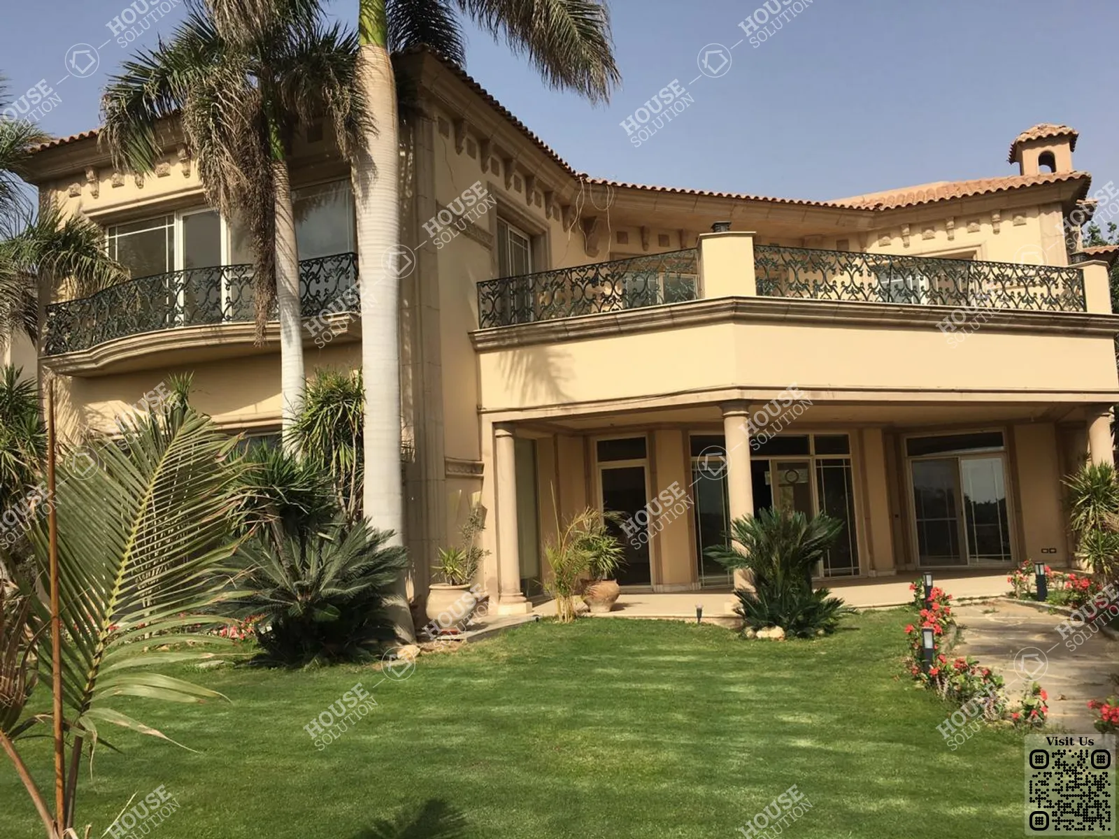PRIVATE GARDEN  @ Villas For Rent In Katameya katameya Heights Area: 650 m² consists of 5 Bedrooms 7 Bathrooms Semi furnished 5 stars #6231-0
