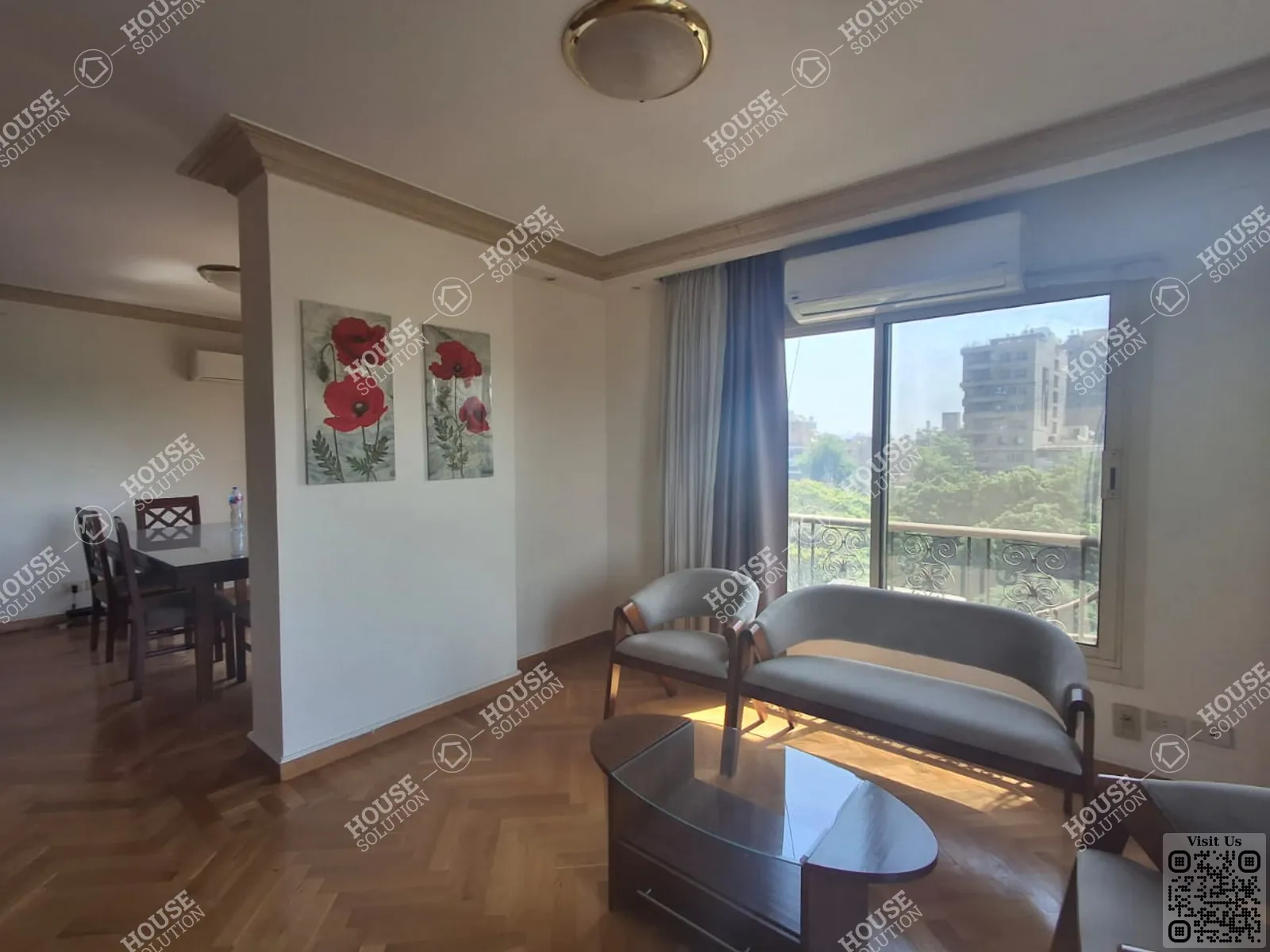 RECEPTION  @ Duplexes For Rent In Maadi Maadi Degla Area: 180 m² consists of 3 Bedrooms 3 Bathrooms Furnished 5 stars #6234-1