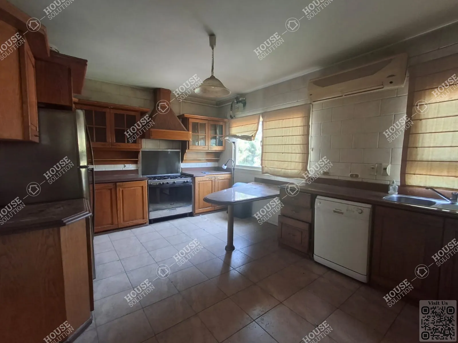 KITCHEN  @ Apartments For Rent In Maadi Maadi Sarayat Area: 190 m² consists of 4 Bedrooms 4 Bathrooms Semi furnished 5 stars #6235-1