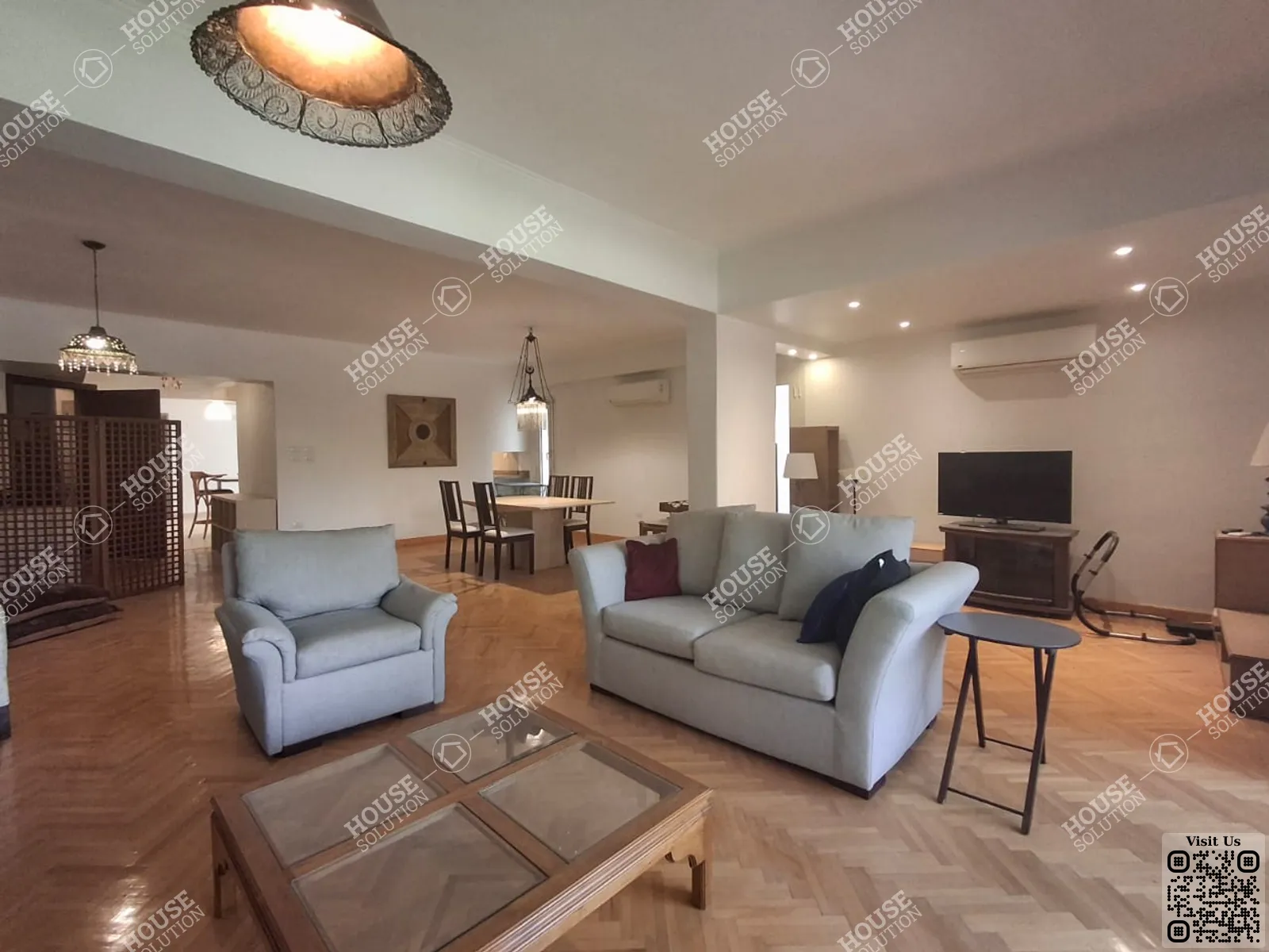 RECEPTION  @ Apartments For Rent In Maadi Maadi Degla Area: 190 m² consists of 4 Bedrooms 3 Bathrooms Furnished 5 stars #6236-0
