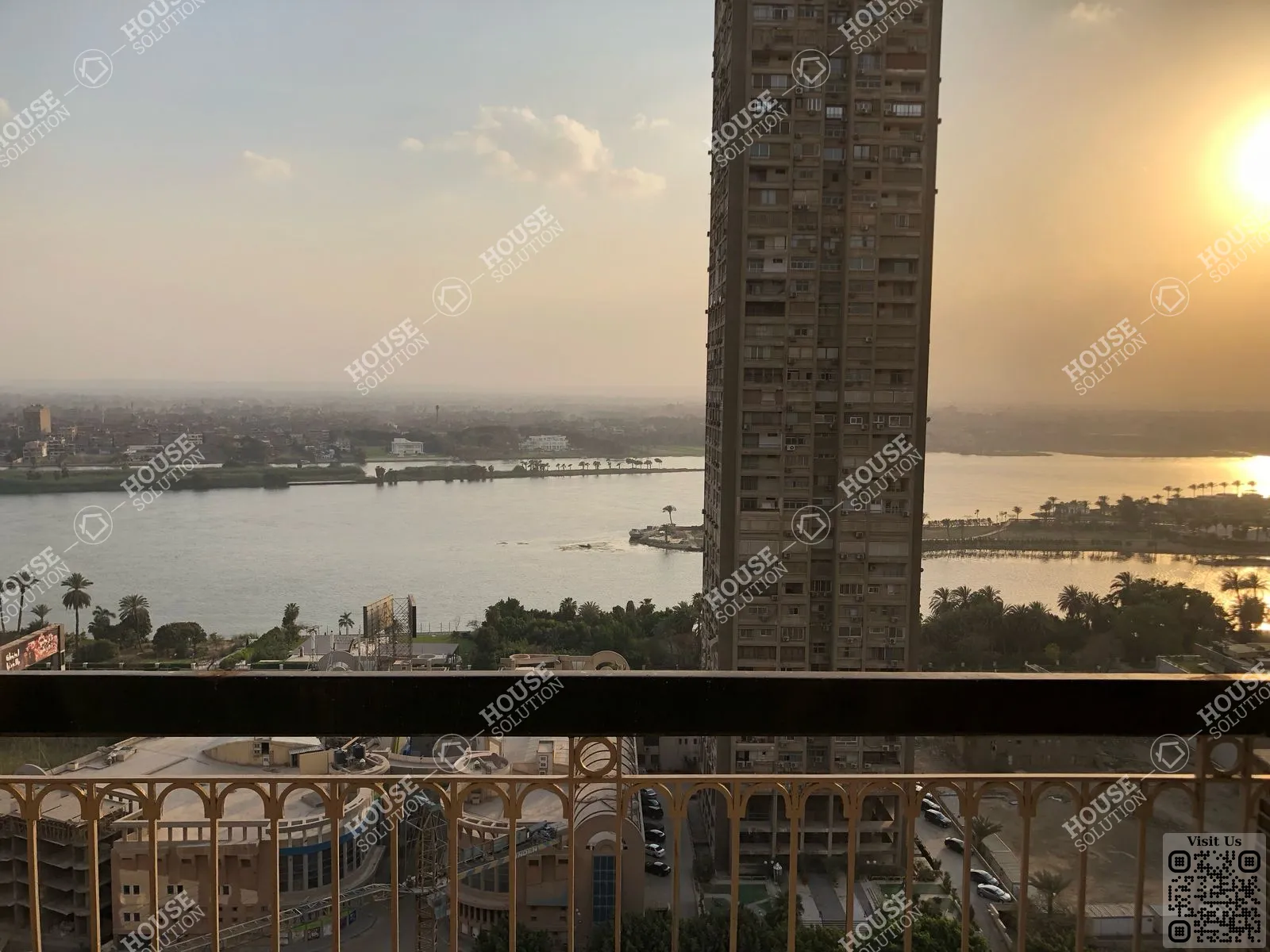 BALCONY  @ Apartments For Rent In Maadi Maadi Cornishe Area: 200 m² consists of 3 Bedrooms 2 Bathrooms Furnished 5 stars #6237-2