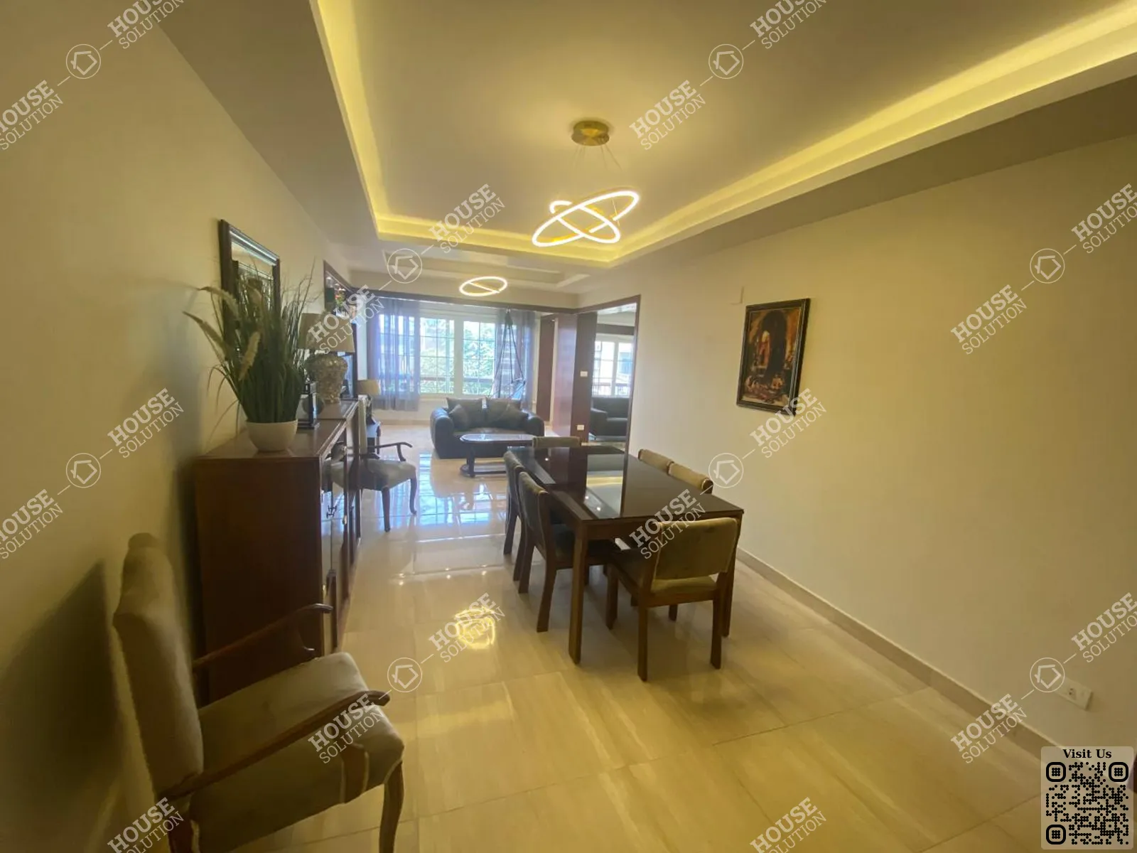 RECEPTION  @ Apartments For Rent In Maadi New Maadi Area: 160 m² consists of 2 Bedrooms 2 Bathrooms Furnished 5 stars #6238-2