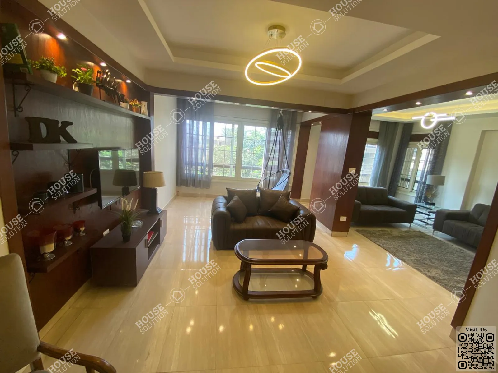 RECEPTION  @ Apartments For Rent In Maadi New Maadi Area: 160 m² consists of 2 Bedrooms 2 Bathrooms Furnished 5 stars #6238-0