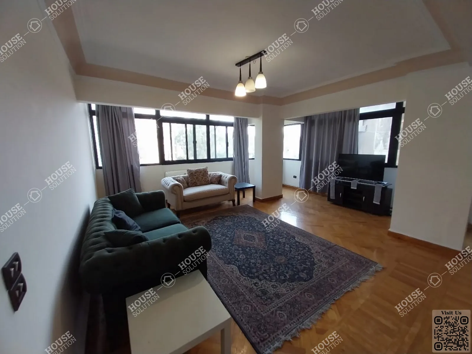 RECEPTION  @ Apartments For Rent In Maadi Maadi Degla Area: 160 m² consists of 3 Bedrooms 2 Bathrooms Furnished 3 stars #6246-2