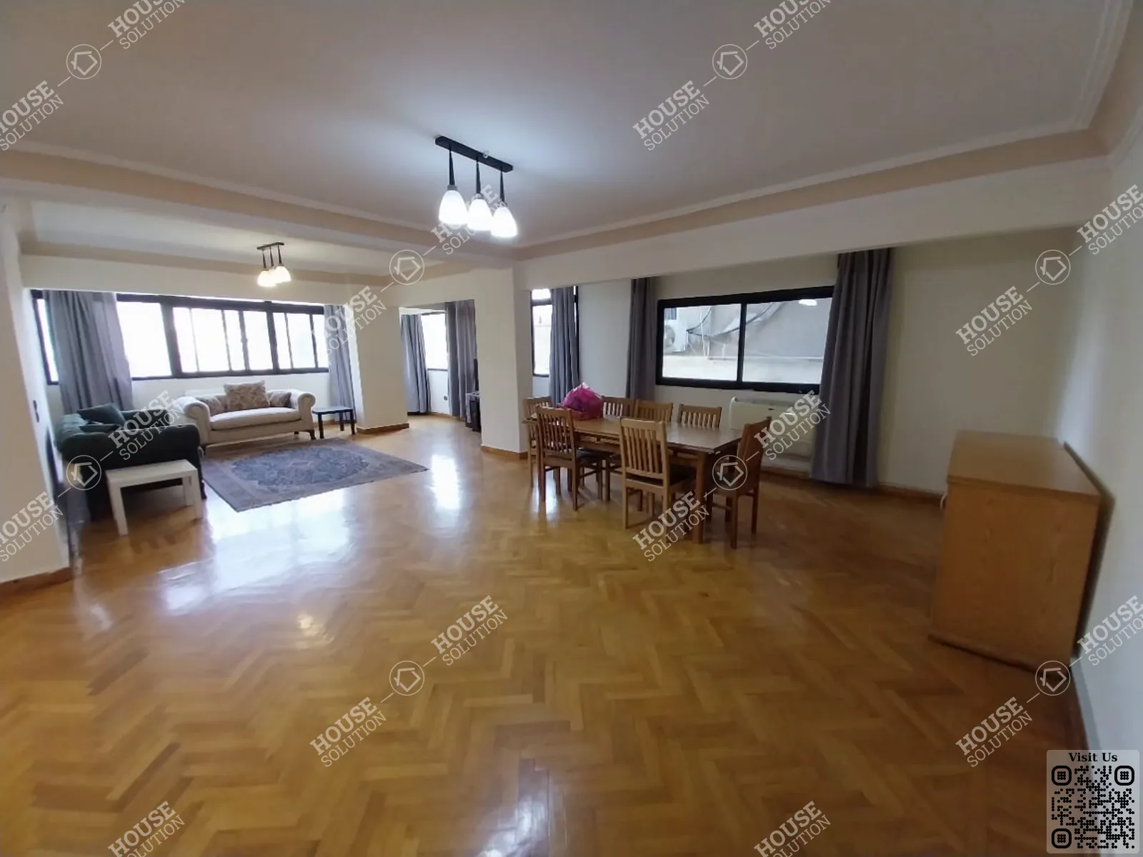 RECEPTION  @ Apartments For Rent In Maadi Maadi Degla Area: 160 m² consists of 3 Bedrooms 2 Bathrooms Furnished 3 stars #6246-0