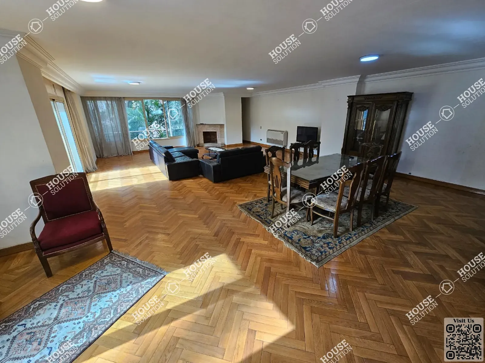 RECEPTION  @ Apartments For Sale In Maadi Maadi Sarayat Area: 360 m² consists of 4 Bedrooms 4 Bathrooms Furnished 5 stars #6248-1