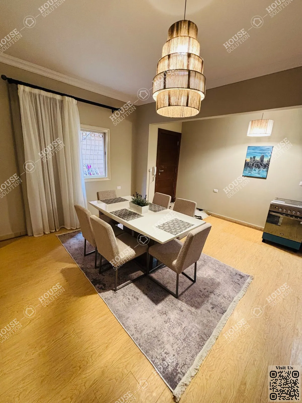 KITCHEN @ Apartments For Rent In New Cairo 90 street Area: 55 m² consists of 1 Bedrooms 1 Bathrooms Furnished 3 stars #6249-2