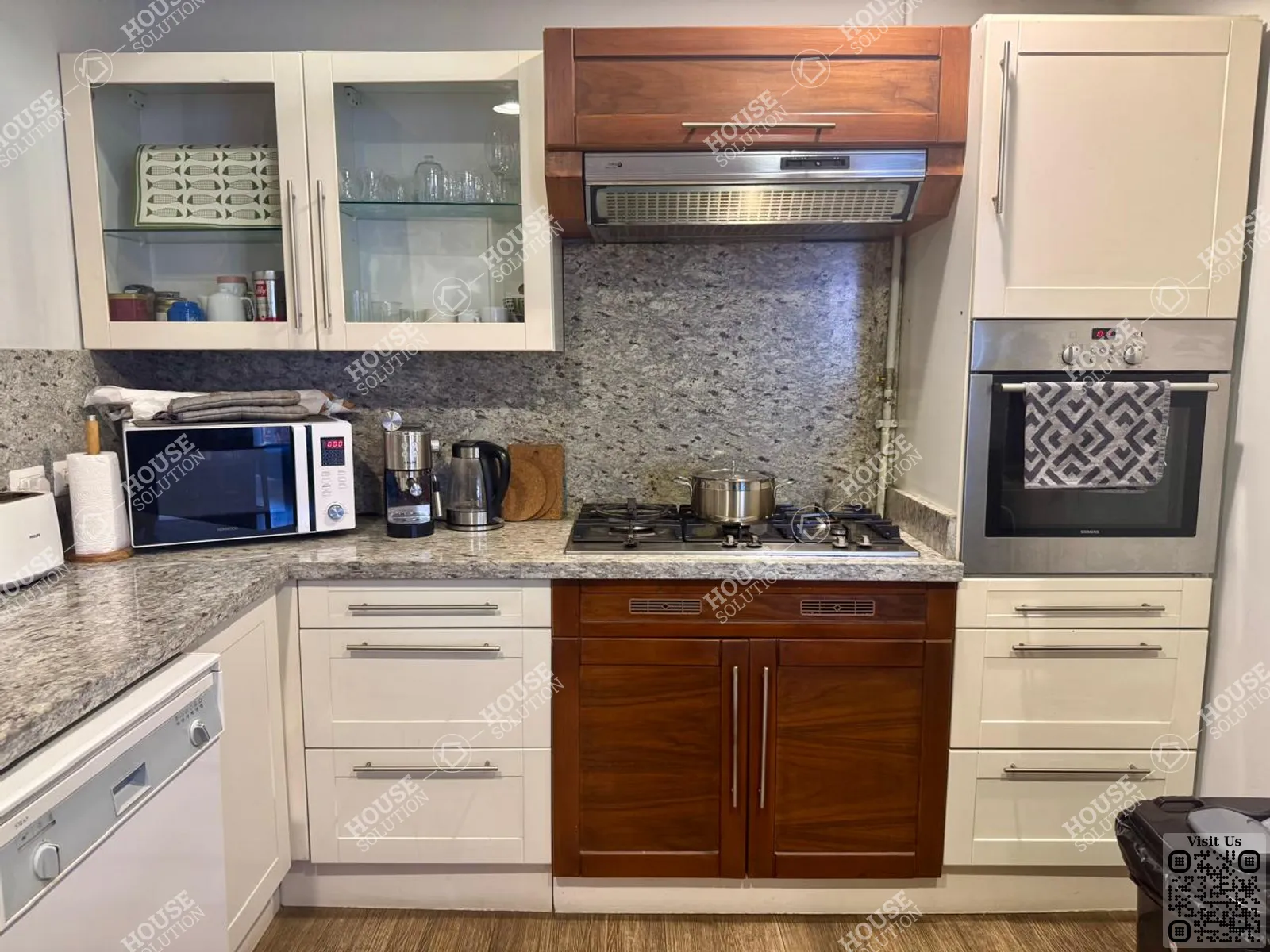 KITCHEN @ Duplexes For Rent In Maadi Maadi Sarayat Area: 240 m² consists of 4 Bedrooms 4 Bathrooms Modern furnished 5 stars #6251-2