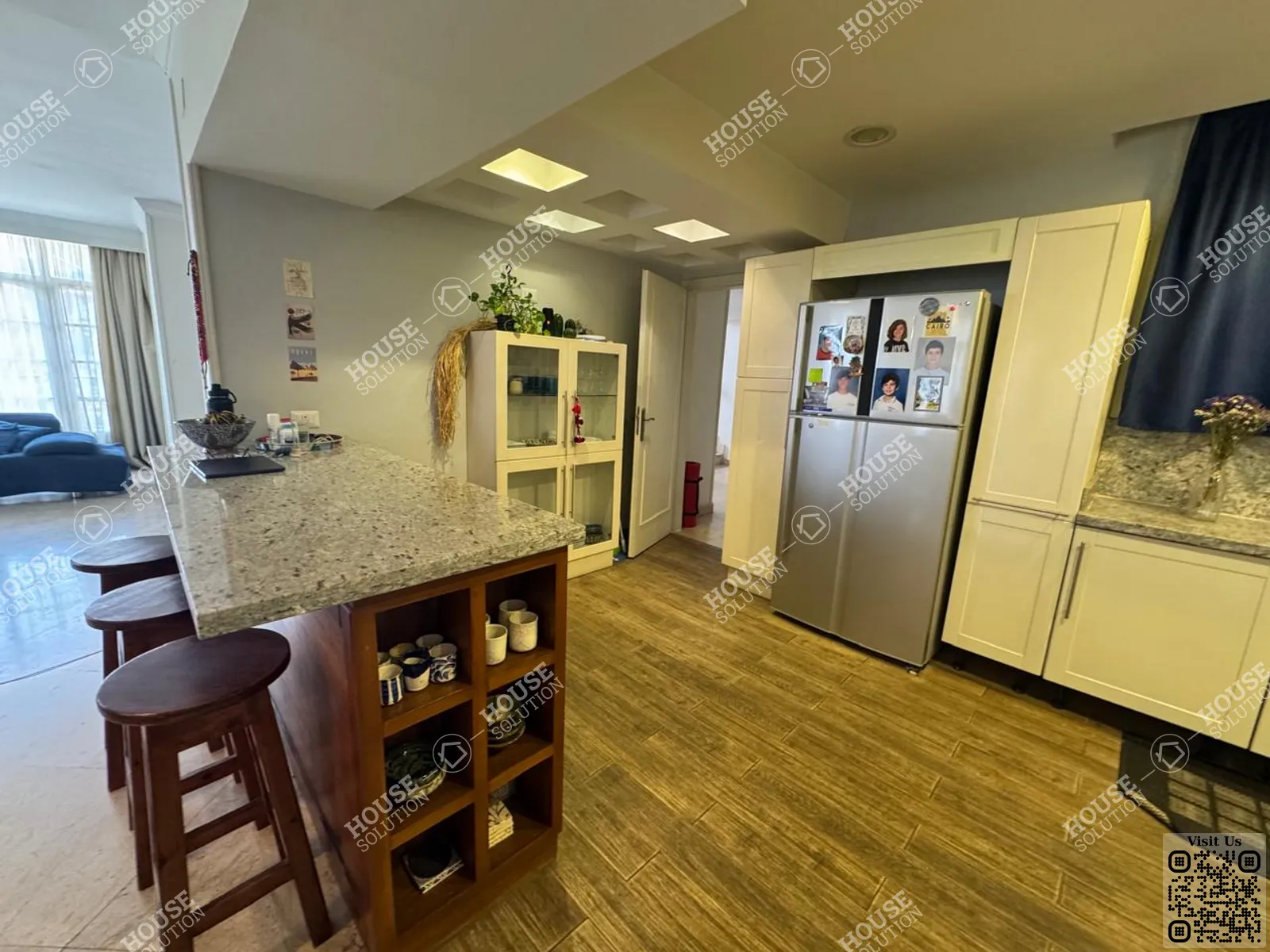 KITCHEN @ Duplexes For Rent In Maadi Maadi Sarayat Area: 240 m² consists of 4 Bedrooms 4 Bathrooms Modern furnished 5 stars #6251-1