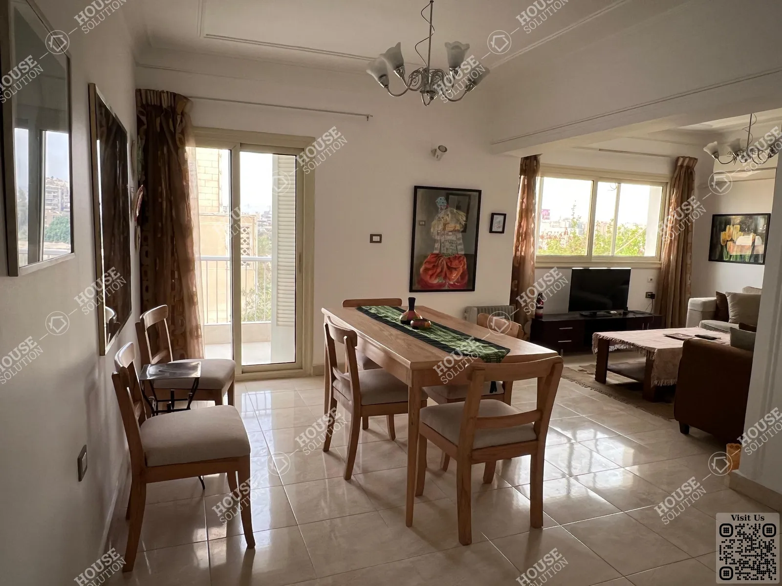 RECEPTION @ Apartments For Rent In Maadi Maadi Degla Area: 120 m² consists of 2 Bedrooms 1 Bathrooms Furnished 3 stars #6253-1