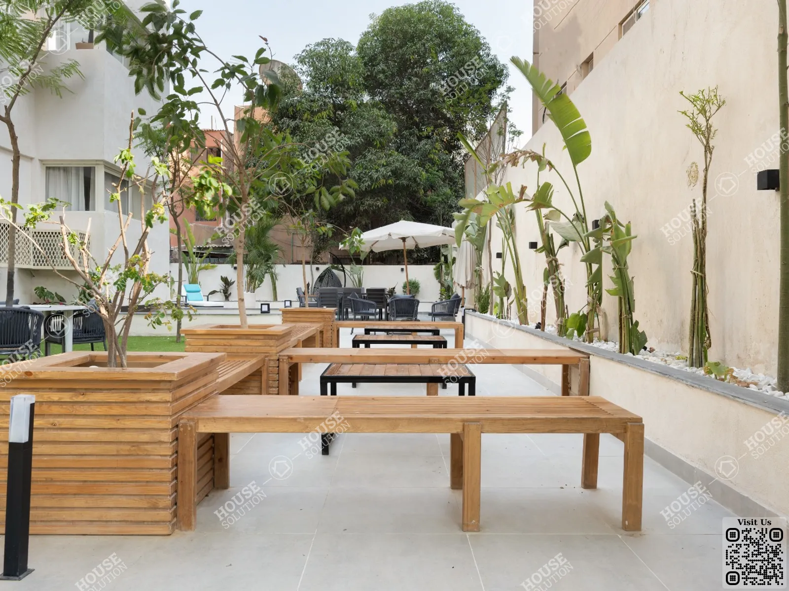 TERRACE  @ Studios For Rent In Maadi Maadi Degla Area: 45 m² consists of 1 Bedrooms 1 Bathrooms Modern furnished 5 stars #6254-1