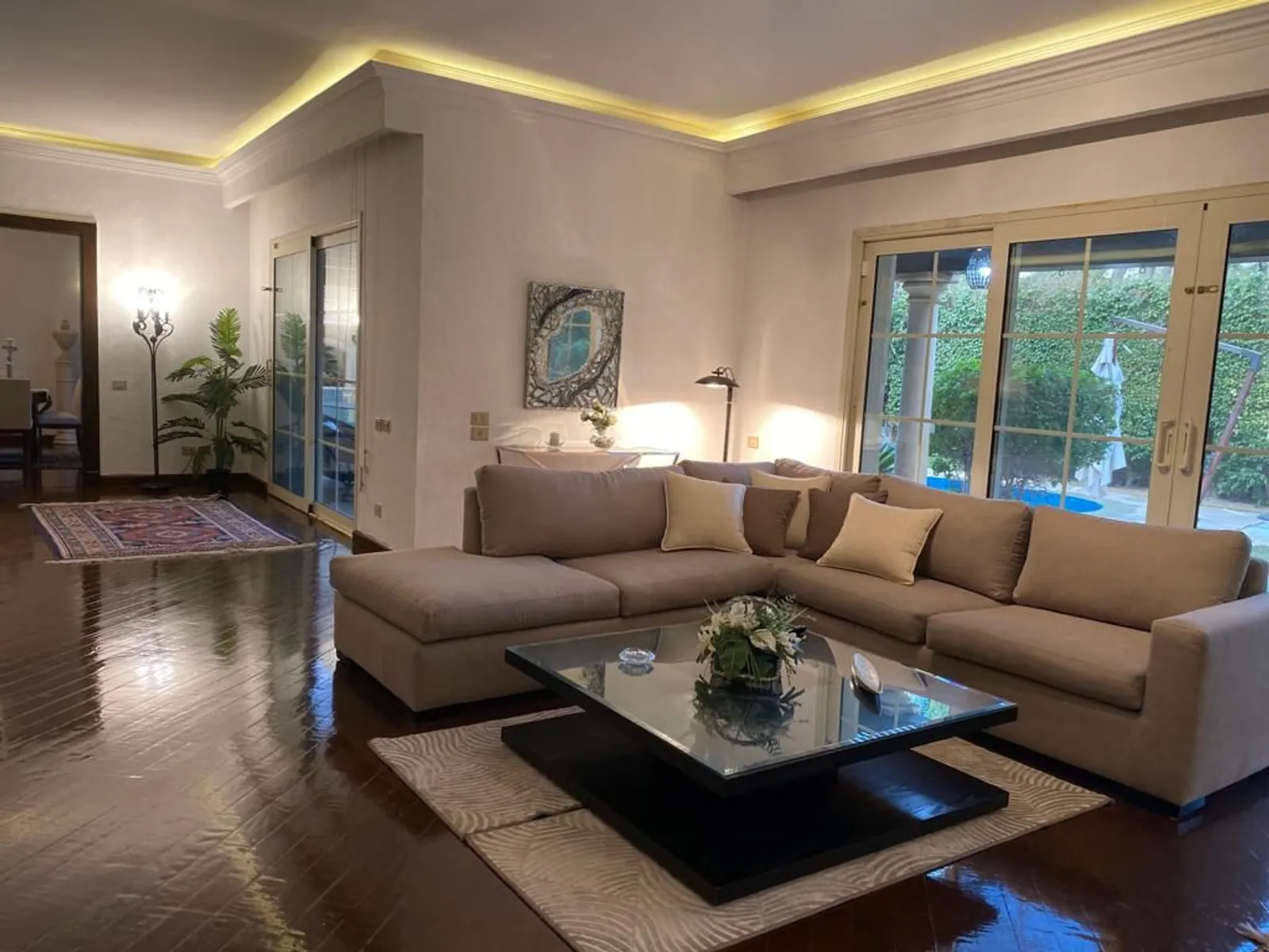 Villas For Sale In Katameya katameya Heights Area: 450 m² consists of 4 Bedrooms 5 Bathrooms Semi furnished 5 stars #6255