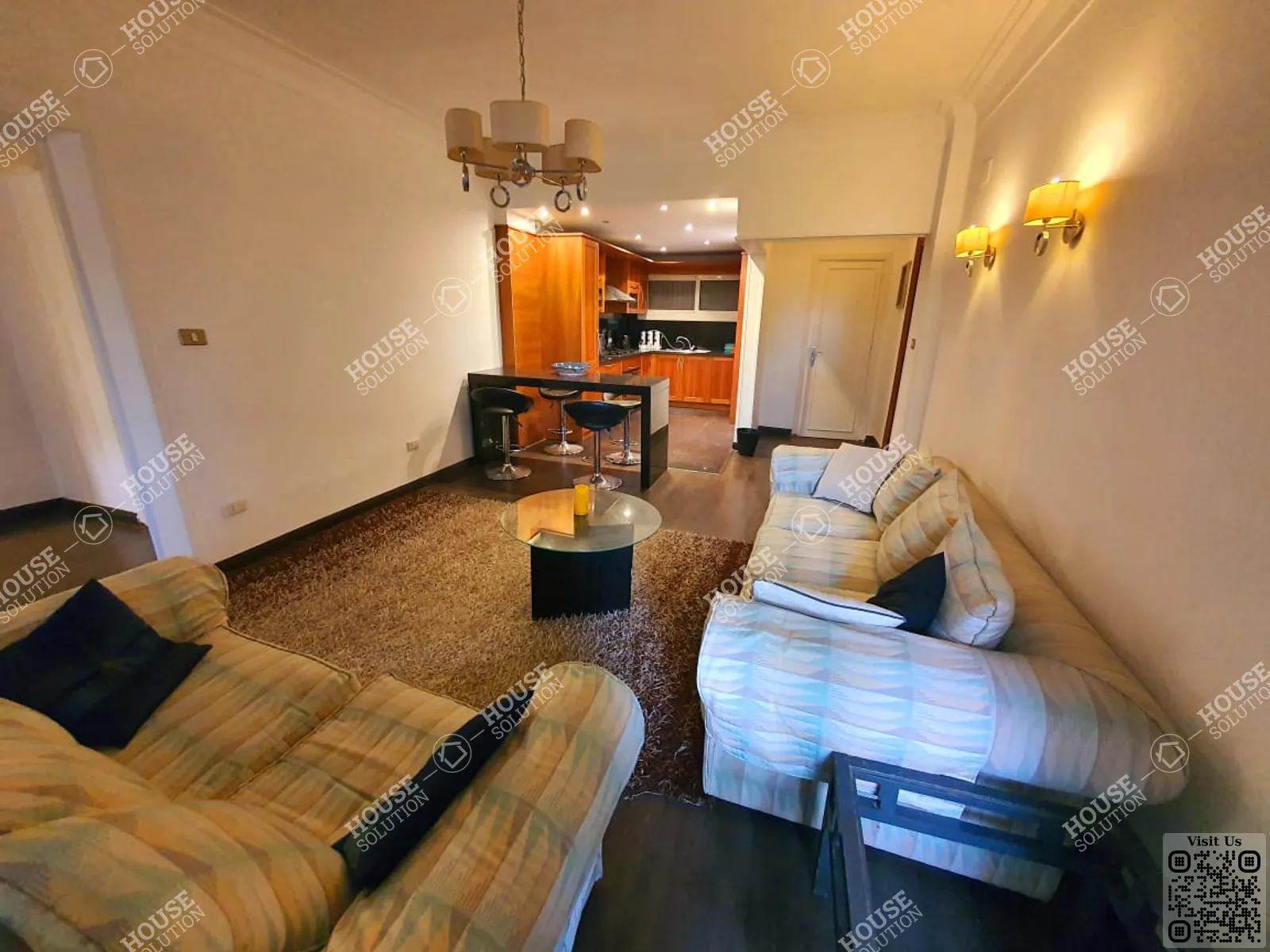 RECEPTION  @ Apartments For Rent In Maadi Maadi Sarayat Area: 135 m² consists of 2 Bedrooms 2 Bathrooms Modern furnished 5 stars #6256-1