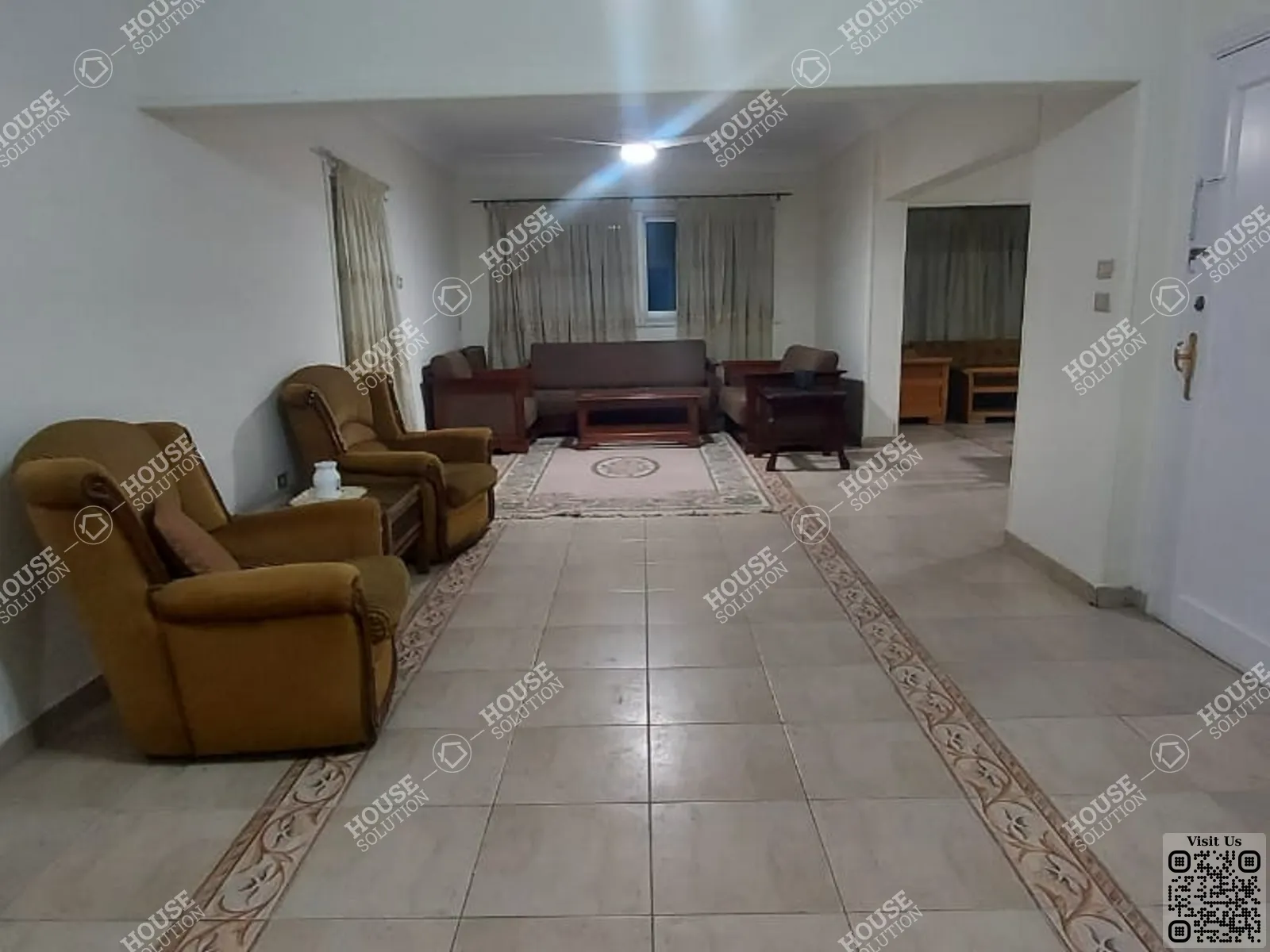 RECEPTION @ Apartments For Rent In Maadi Maadi Degla Area: 170 m² consists of 3 Bedrooms 2 Bathrooms Furnished 1 stars #6258-1