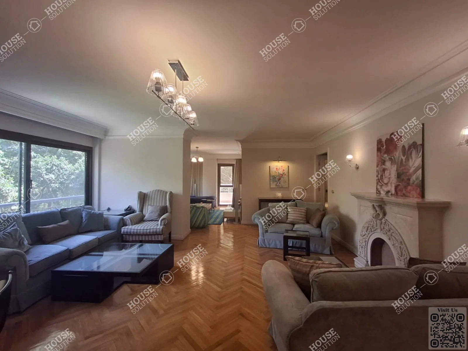 RECEPTION  @ Apartments For Rent In Maadi Maadi Sarayat Area: 160 m² consists of 3 Bedrooms 3 Bathrooms Modern furnished 5 stars #6263-0