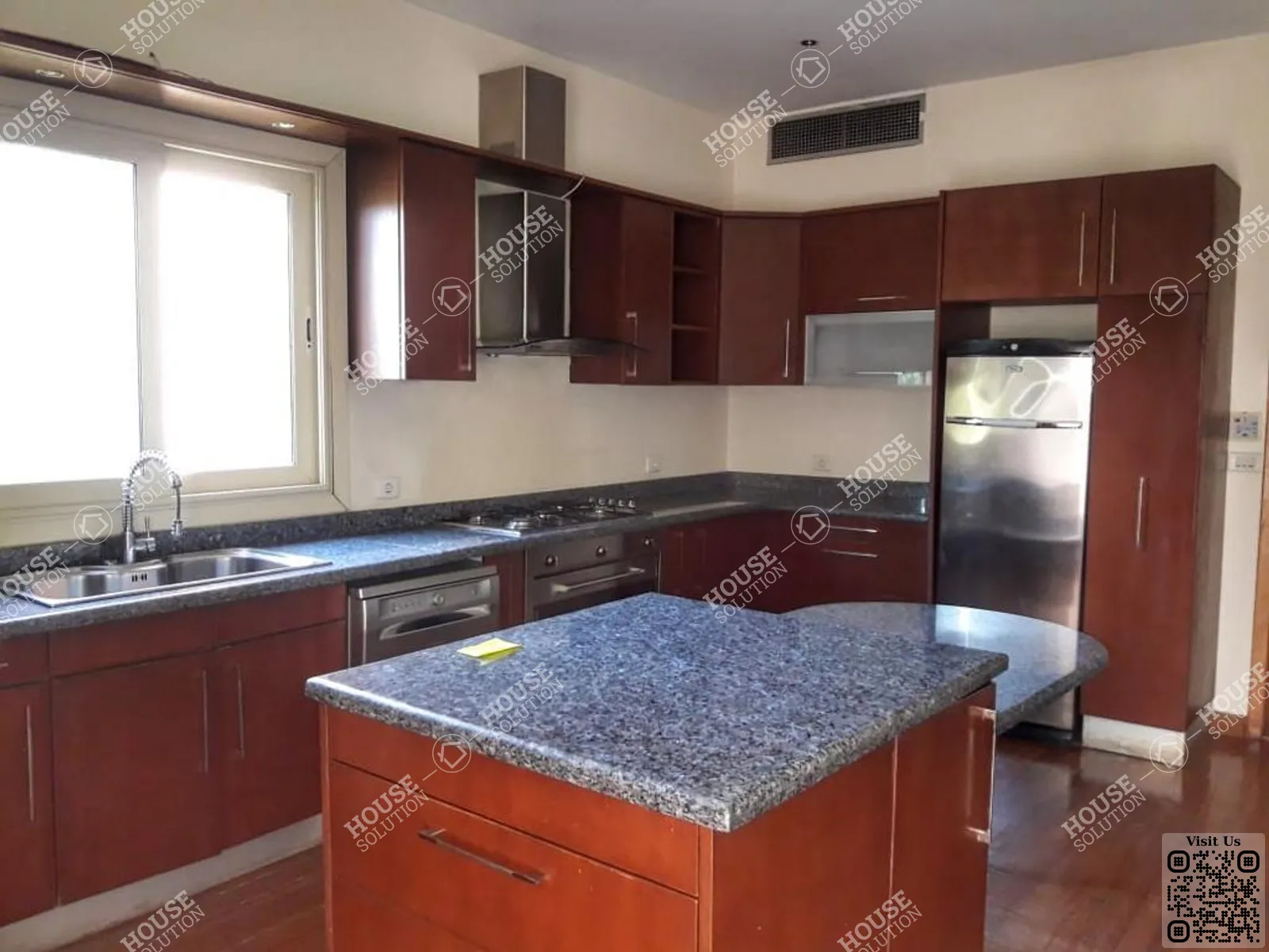 KITCHEN  @ Villas For Rent In Katameya katameya Heights Area: 650 m² consists of 4 Bedrooms 5 Bathrooms Semi furnished 5 stars #6264-2