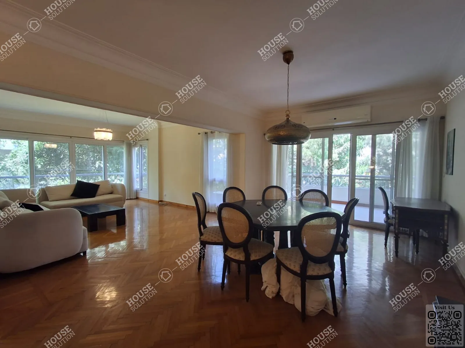 RECEPTION  @ Ground Floors For Rent In Maadi Maadi Degla Area: 200 m² consists of 4 Bedrooms 2 Bathrooms Modern furnished 5 stars #6269-0