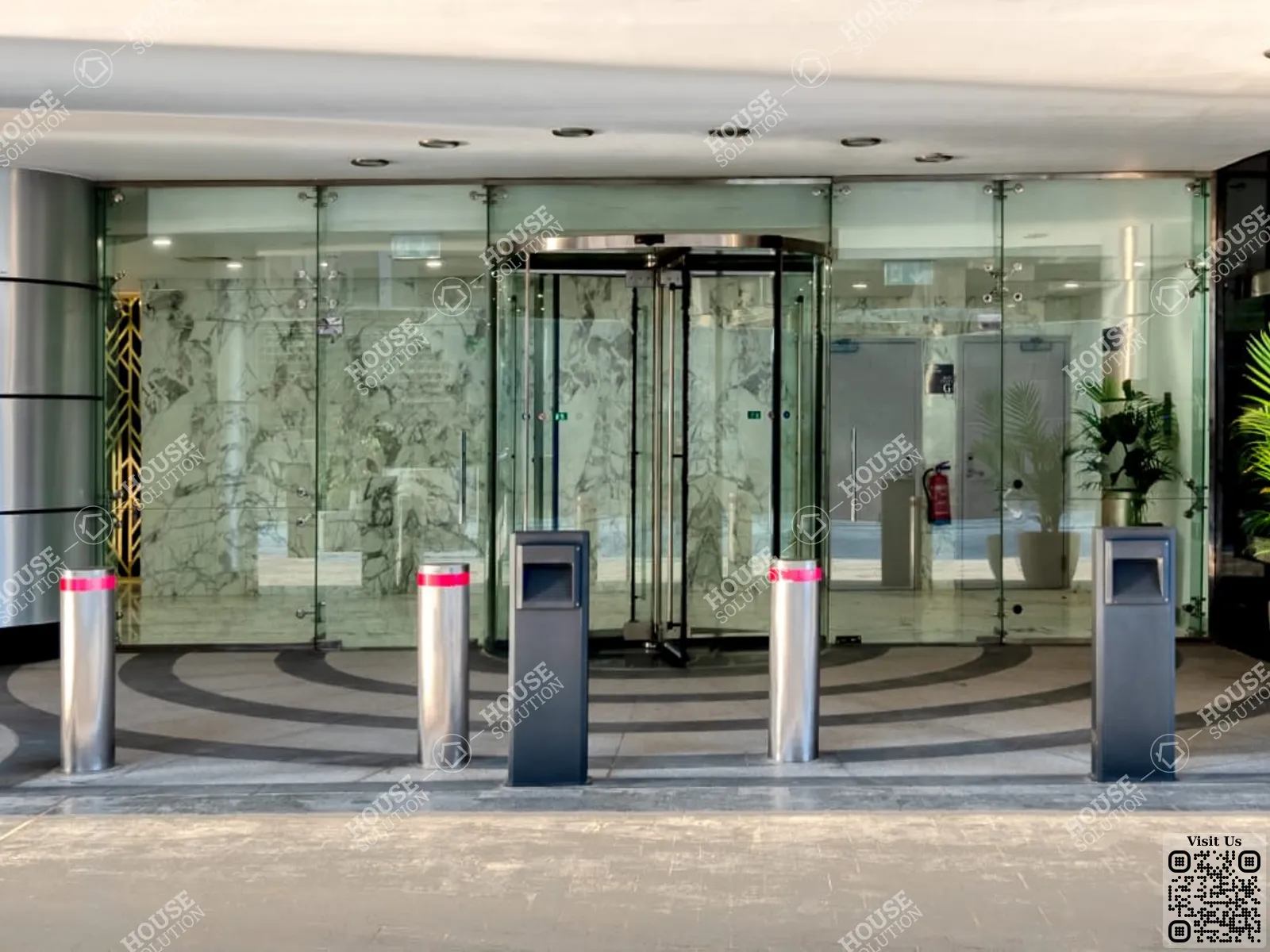 Building Entrance @ Apartments For Rent In Maadi Maadi Cornishe Area: 125 m² consists of 2 Bedrooms 3 Bathrooms Modern furnished 5 stars #6272-2