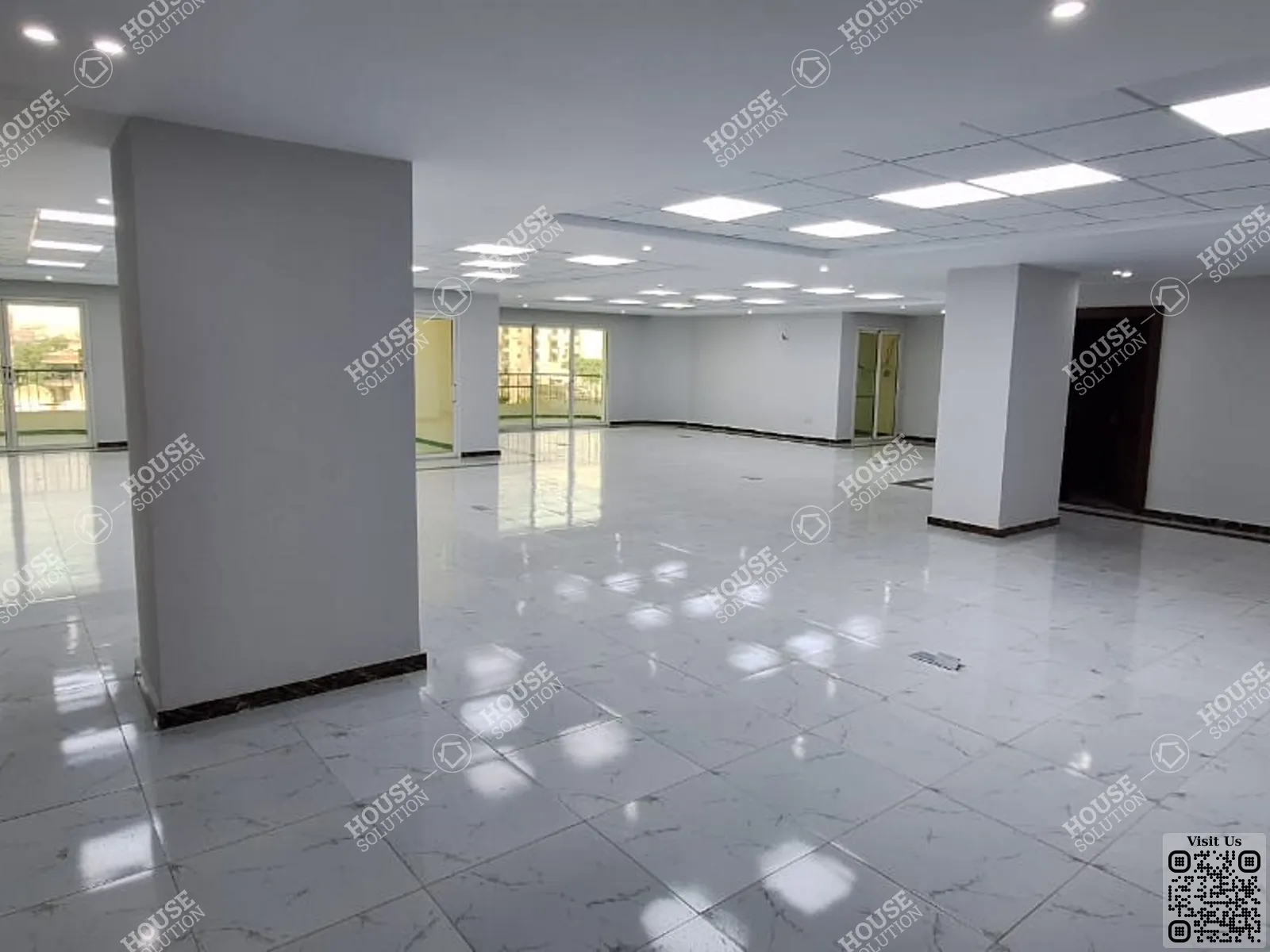 RECEPTION  @ Office spaces For Rent In Maadi Maadi Cornishe Area: 1000 m² consists of 5 Bedrooms 4 Bathrooms Finished 5 stars #6274-1
