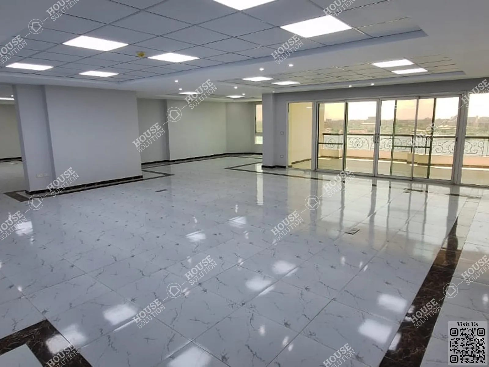 RECEPTION  @ Office spaces For Rent In Maadi Maadi Cornishe Area: 1000 m² consists of 5 Bedrooms 4 Bathrooms Finished 5 stars #6274-0