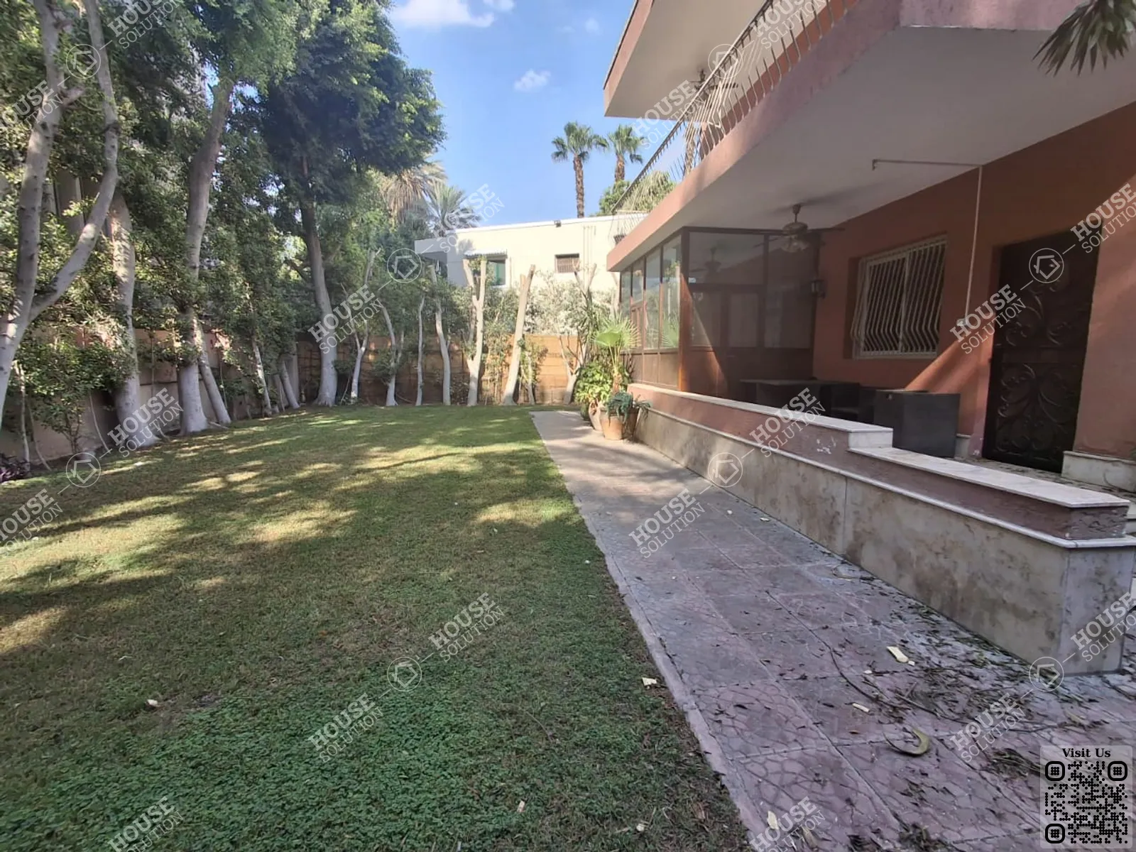 PRIVATE GARDEN  @ Villas For Rent In Maadi Maadi Sarayat Area: 300 m² consists of 3 Bedrooms 3 Bathrooms Semi furnished 5 stars #6278-2