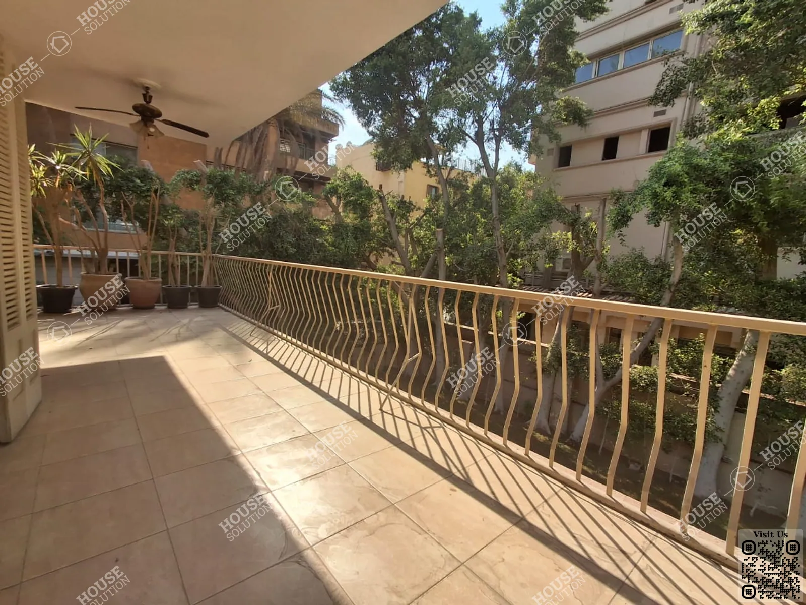 TERRACE  @ Villas For Rent In Maadi Maadi Sarayat Area: 300 m² consists of 3 Bedrooms 3 Bathrooms Semi furnished 5 stars #6278-1