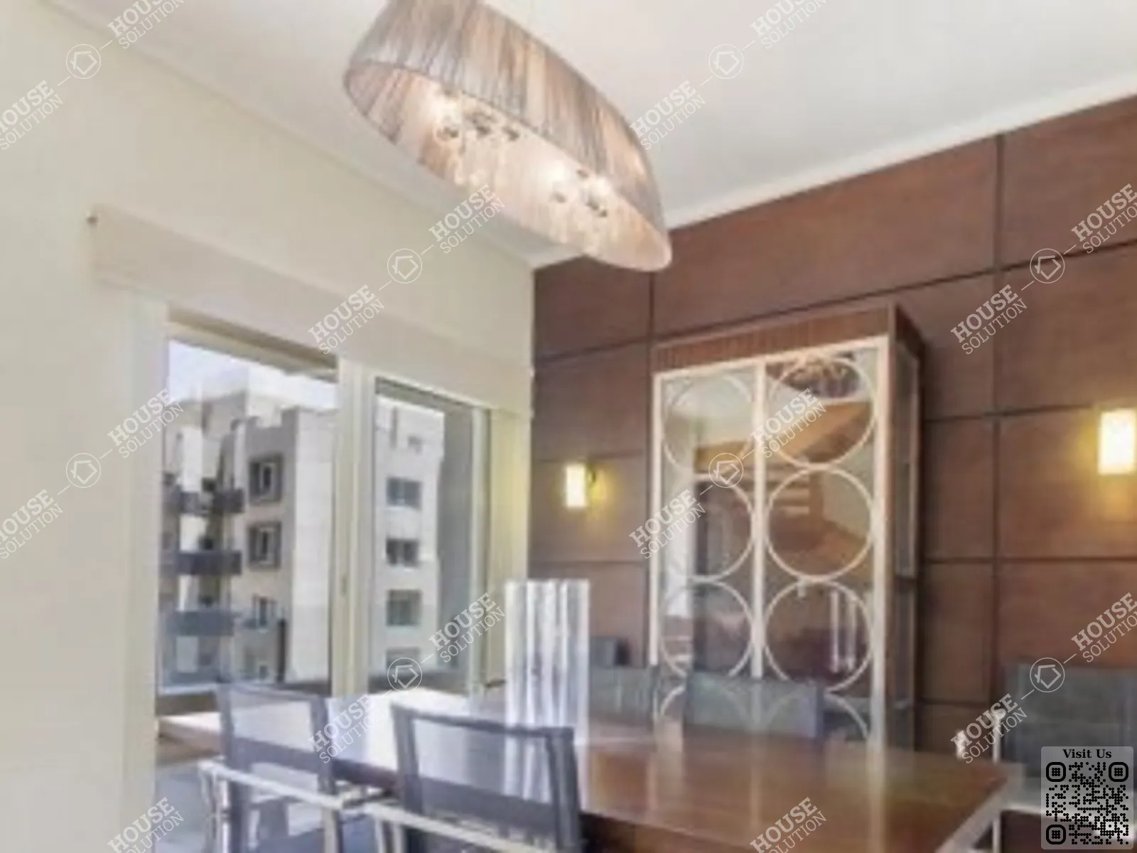 DINING AREA @ Penthouses For Rent In New Cairo Village Area: 200 m² consists of 3 Bedrooms 3 Bathrooms Modern furnished 5 stars #6282-1