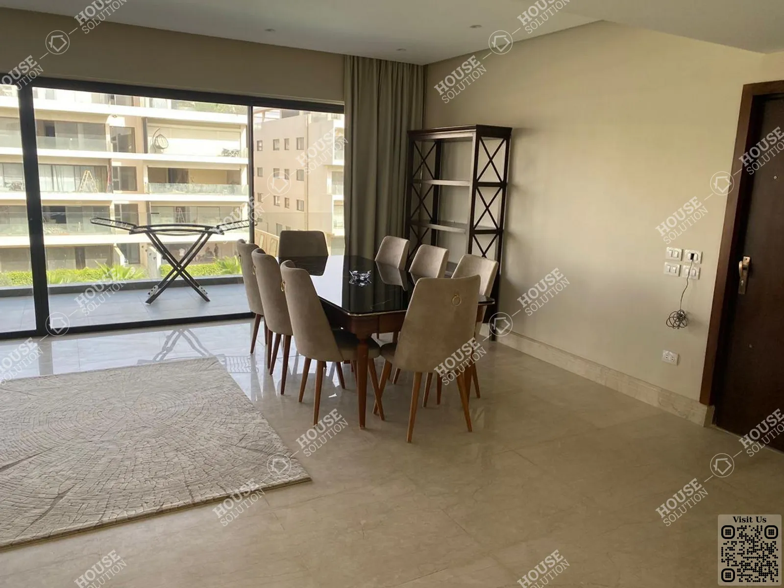 DINING AREA @ Penthouses For Sale In New Cairo Lake View Area: 262 m² consists of 4 Bedrooms 5 Bathrooms Modern furnished 5 stars #6285-2