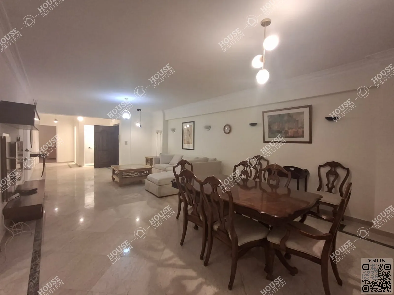 RECEPTION  @ Apartments For Rent In Maadi Maadi Sarayat Area: 180 m² consists of 3 Bedrooms 2 Bathrooms Furnished 5 stars #6287-1