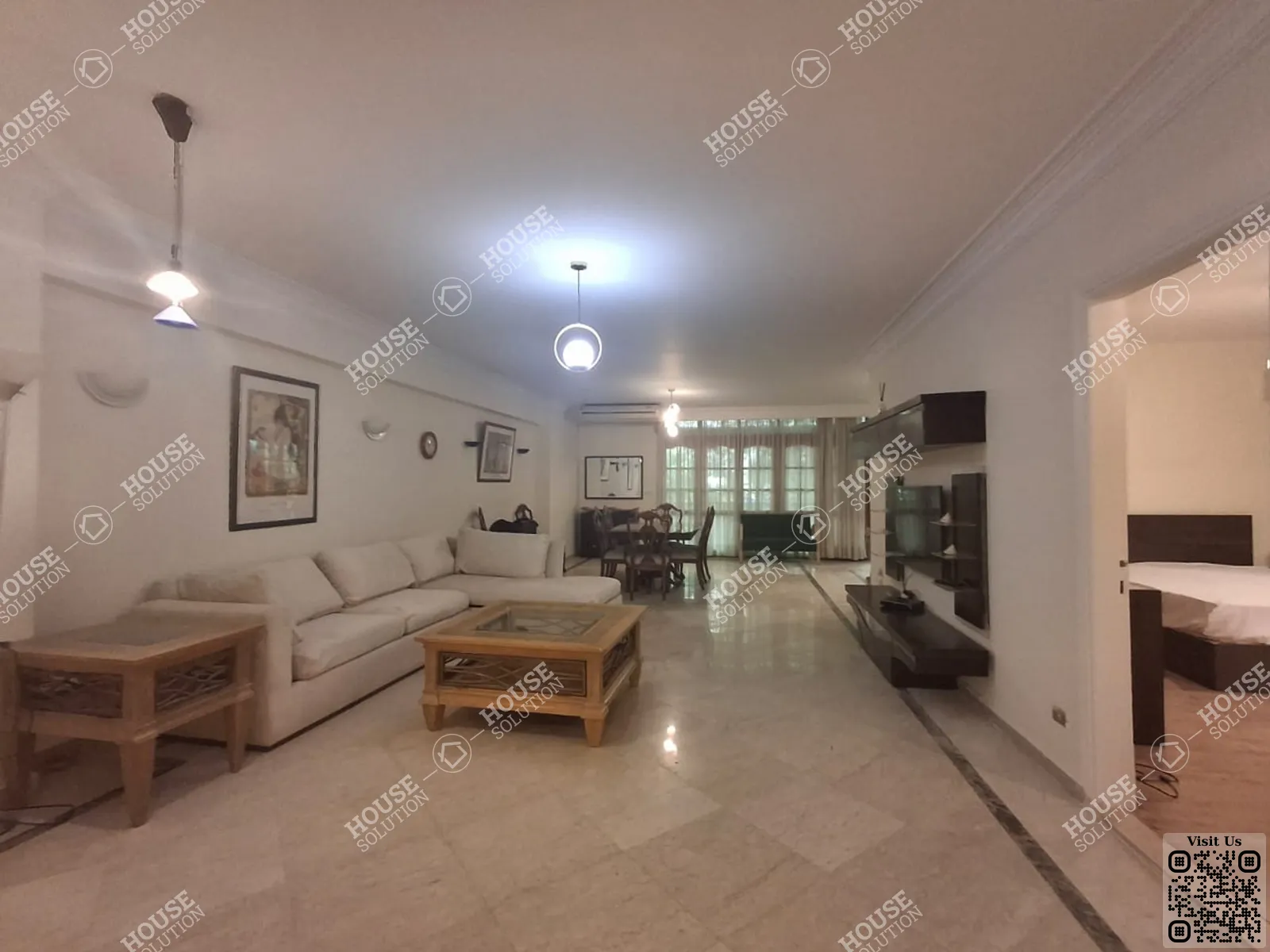 RECEPTION  @ Apartments For Rent In Maadi Maadi Sarayat Area: 180 m² consists of 3 Bedrooms 2 Bathrooms Furnished 5 stars #6287-0